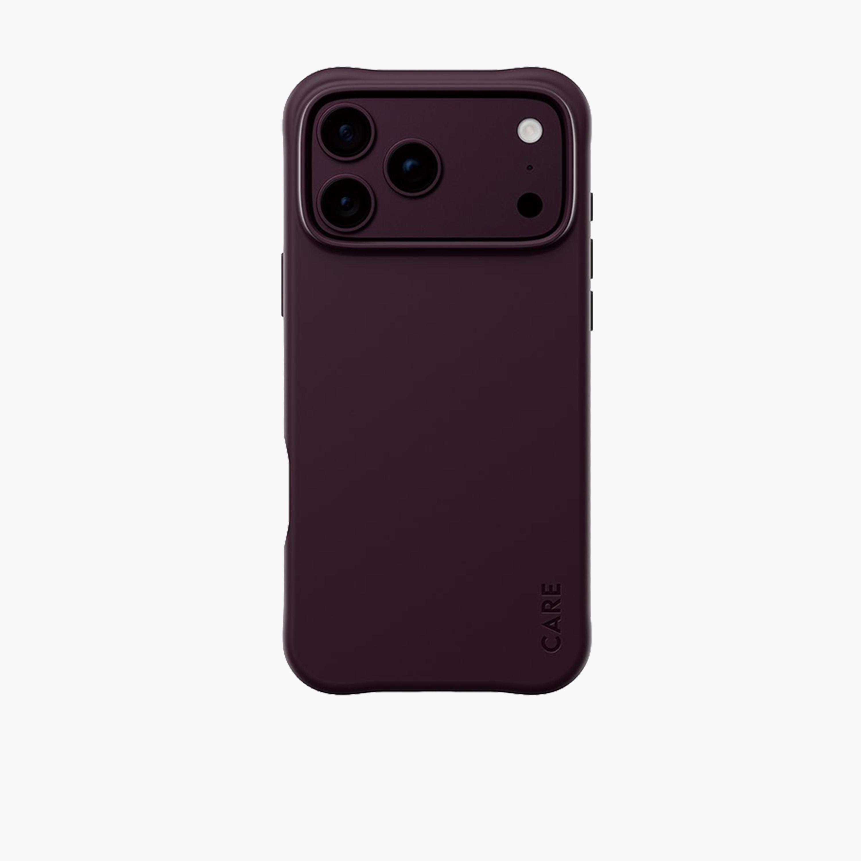 Panzer Glass CARE Samba Case with MagSafe for iPhone 18 Pro Max - Dark Cherry-electronics-accessories-mobileaccesories-image-4