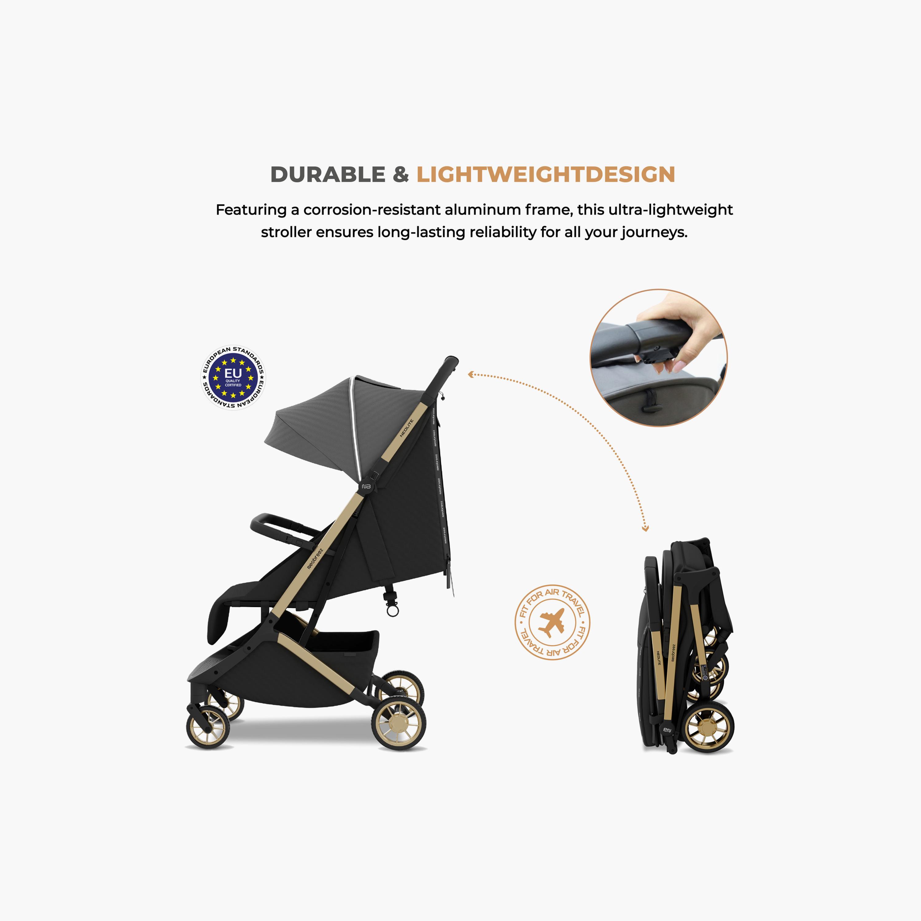 عربة أطفال للسفر فائقة الانضغاط للكبائن مع مظلة نيولايت من نيوبريز-baby-gear-strollersandprams-strollers-image-26