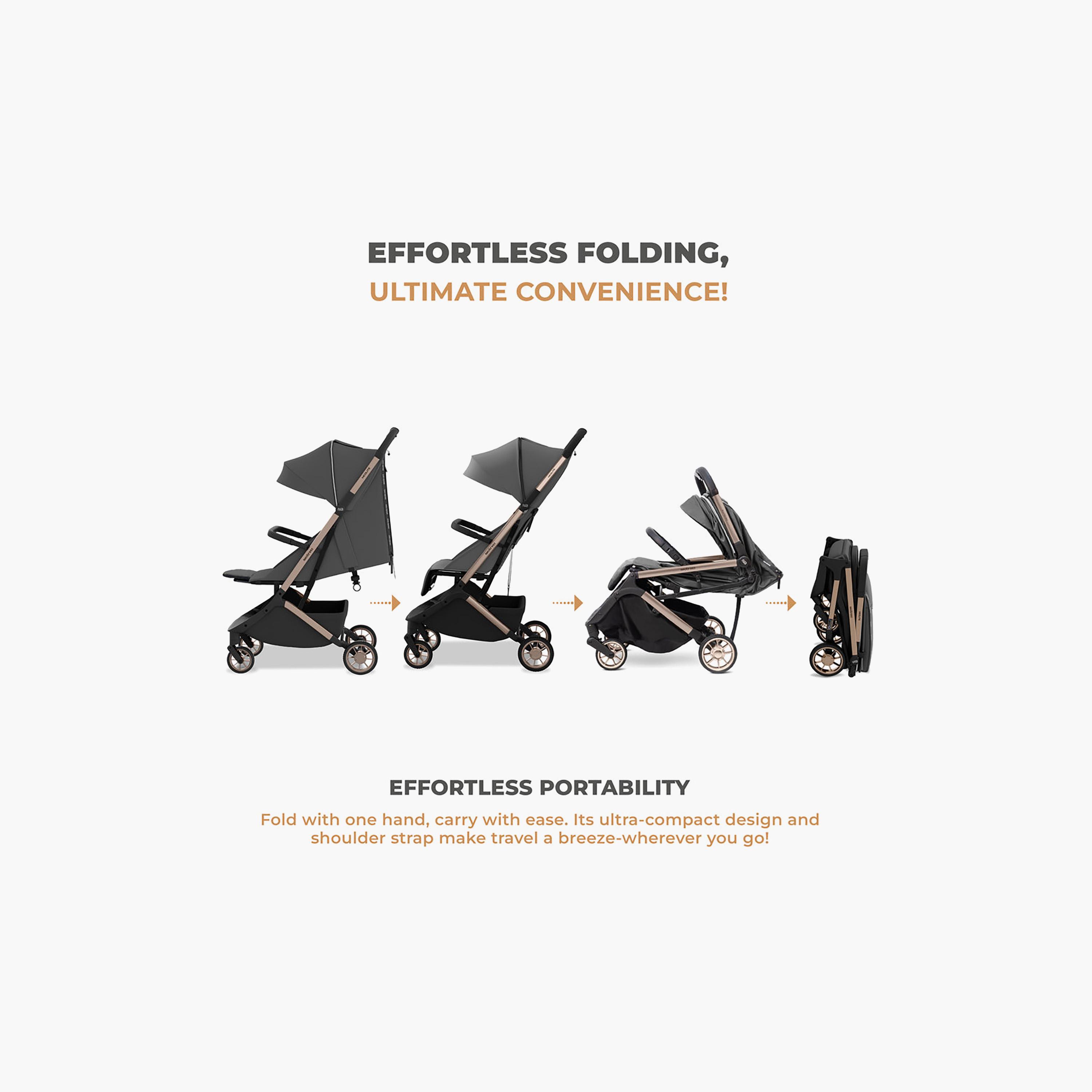 عربة أطفال للسفر فائقة الانضغاط للكبائن مع مظلة نيولايت من نيوبريز-baby-gear-strollersandprams-strollers-image-6