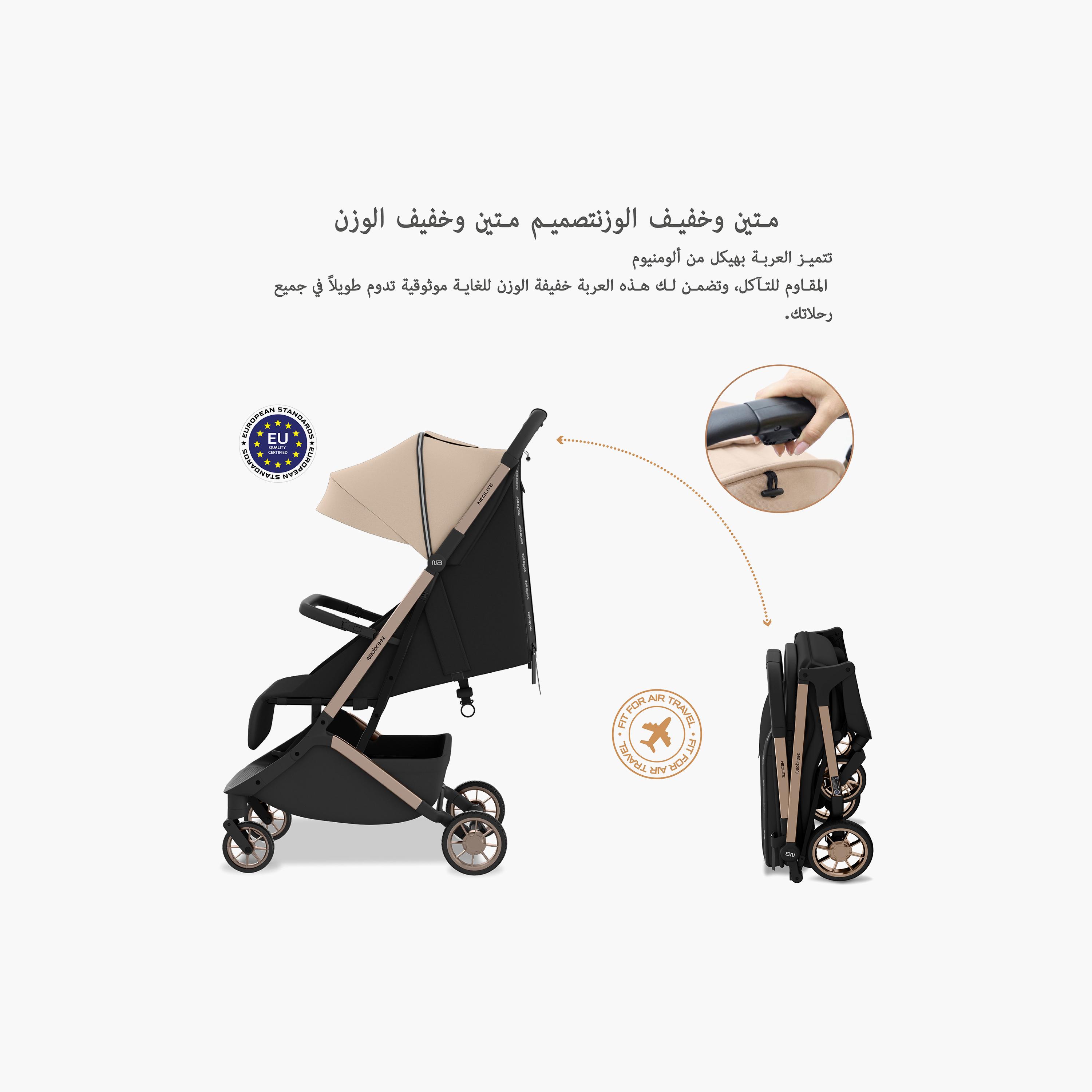 عربة أطفال للسفر فائقة الانضغاط للكبائن مع مظلة نيولايت من نيوبريز-baby-gear-strollersandprams-strollers-image-14
