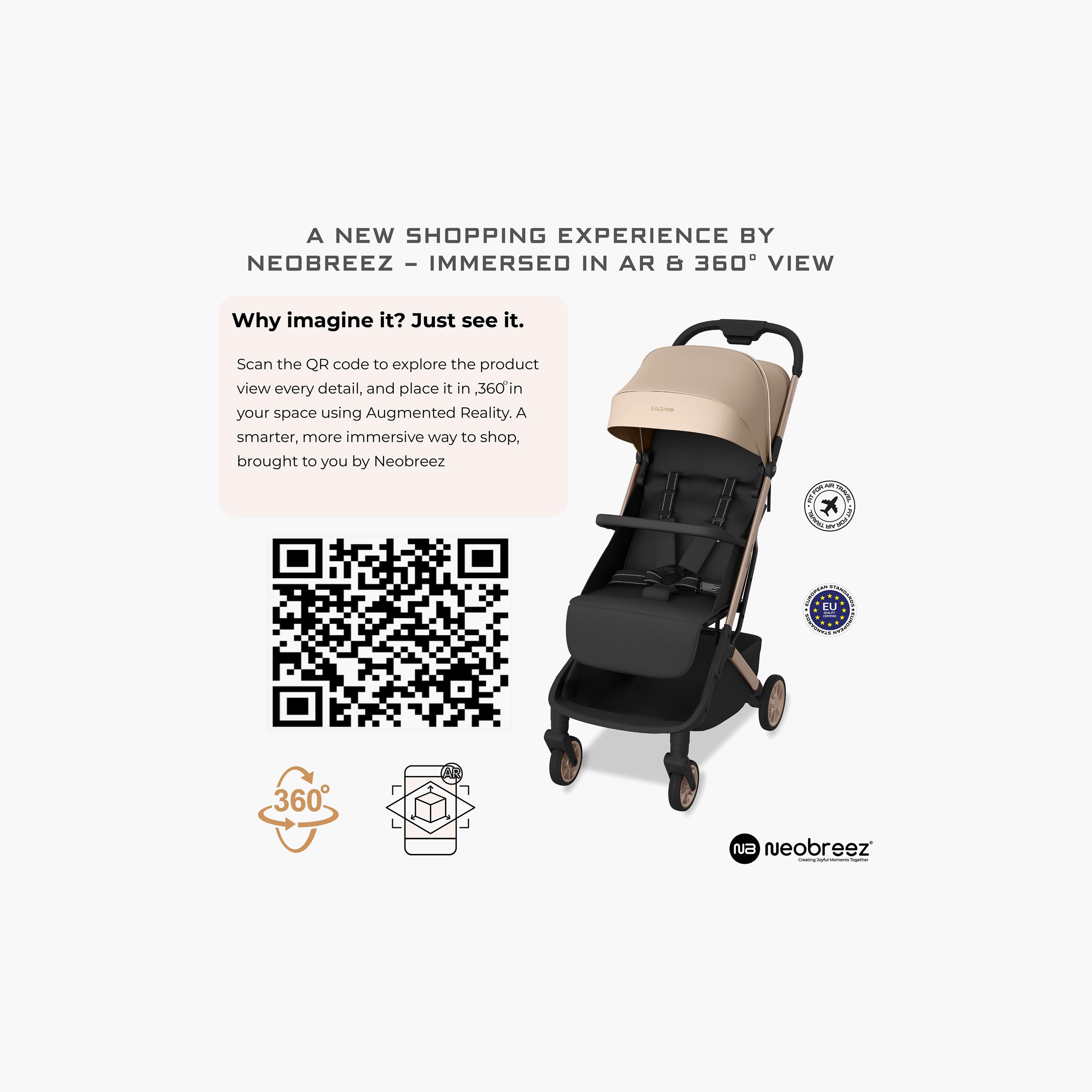 عربة أطفال للسفر فائقة الانضغاط للكبائن مع مظلة نيولايت من نيوبريز-baby-gear-strollersandprams-strollers-image-19