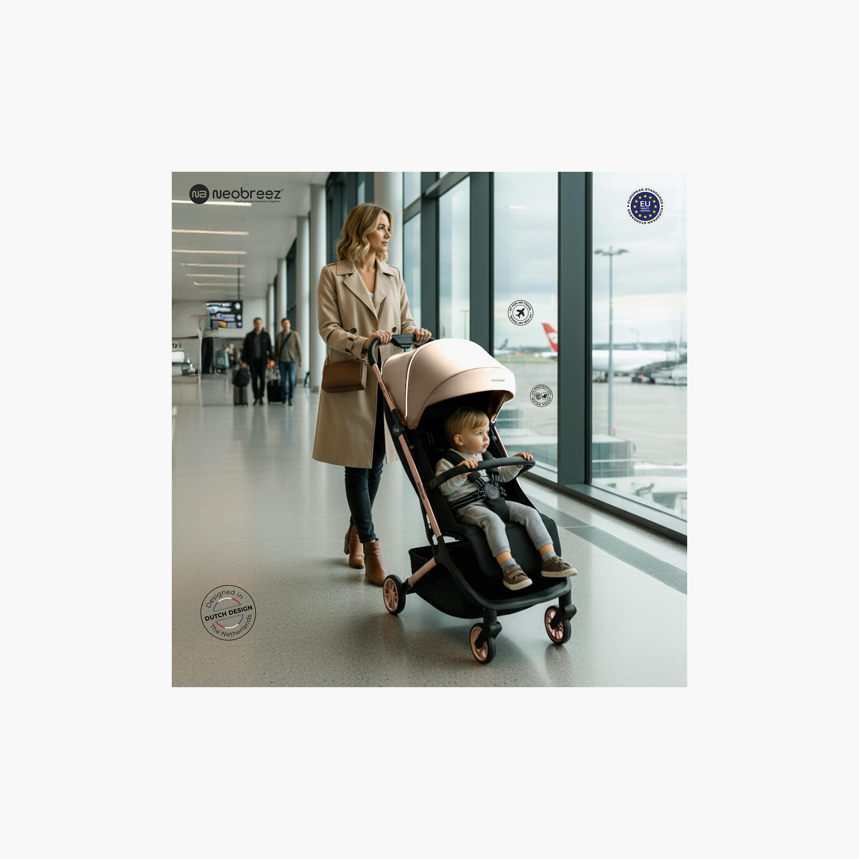 عربة أطفال للسفر فائقة الانضغاط للكبائن مع مظلة نيولايت من نيوبريز-baby-gear-strollersandprams-strollers-image-25
