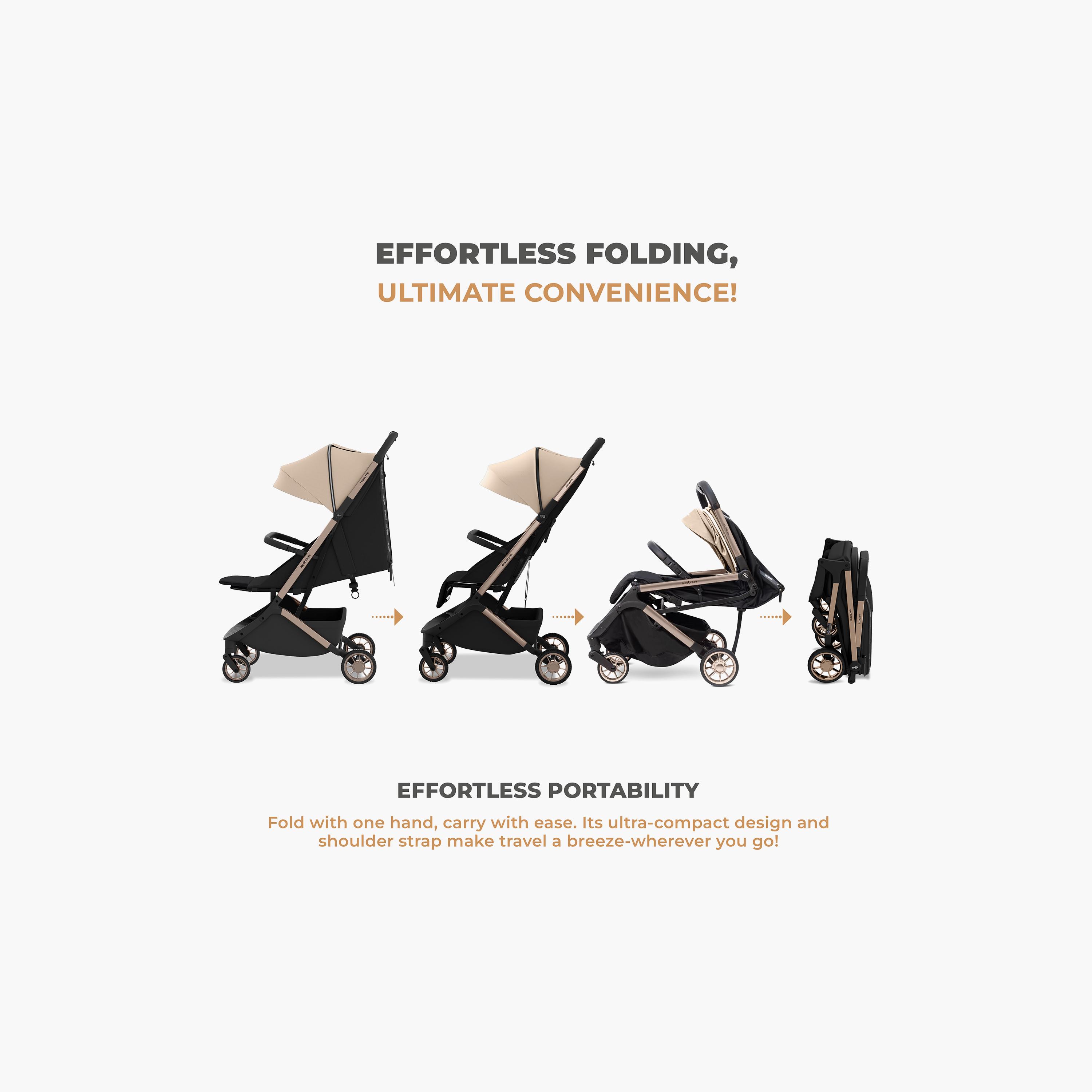 عربة أطفال للسفر فائقة الانضغاط للكبائن مع مظلة نيولايت من نيوبريز-baby-gear-strollersandprams-strollers-image-5