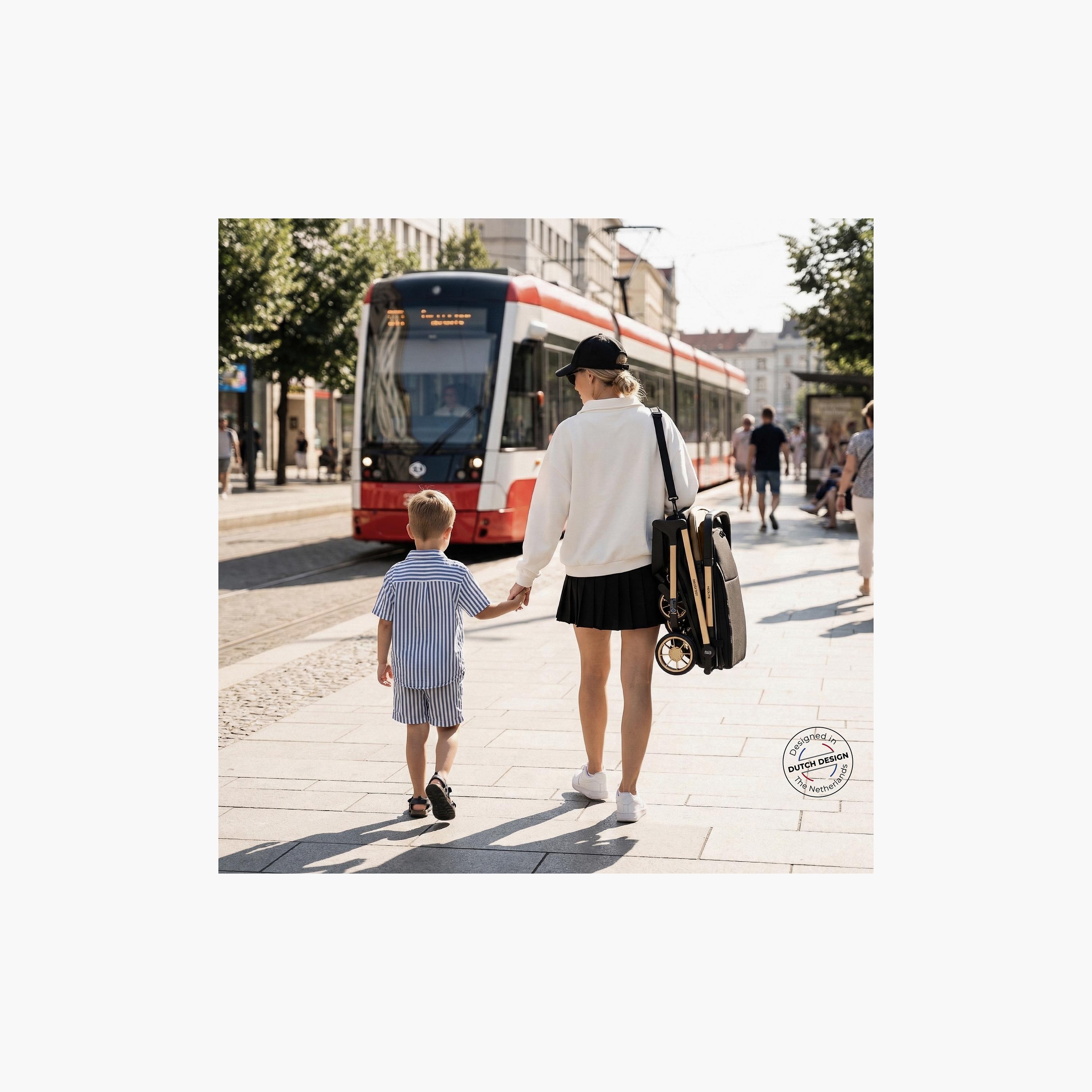 عربة أطفال للسفر فائقة الانضغاط للكبائن مع مظلة نيولايت من نيوبريز-baby-gear-strollersandprams-strollers-image-6