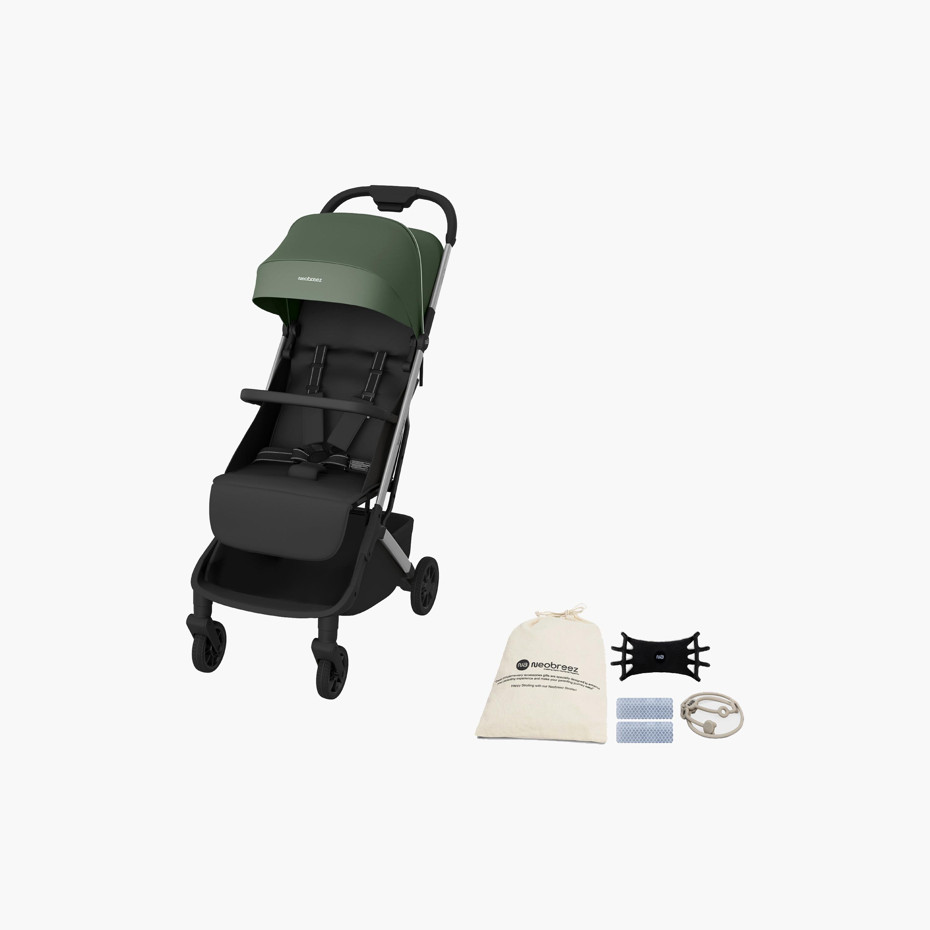 عربة أطفال للسفر فائقة الانضغاط للكبائن مع مظلة نيولايت من نيوبريز-baby-gear-strollersandprams-strollers-image-1