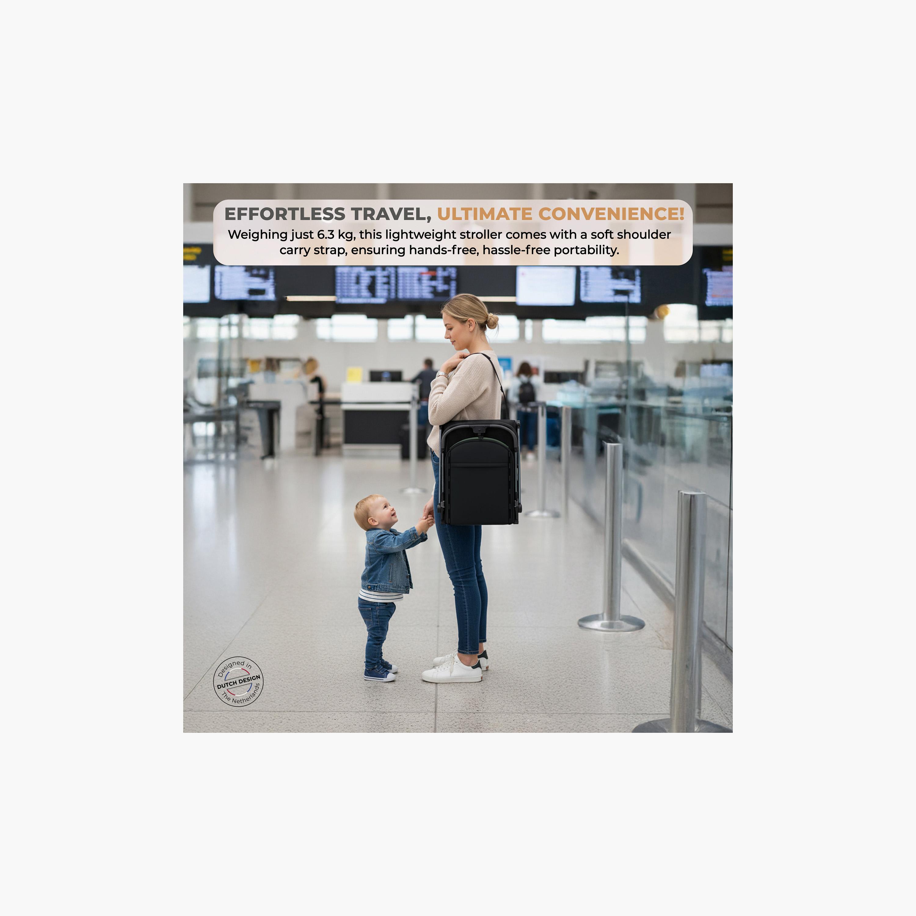 عربة أطفال للسفر فائقة الانضغاط للكبائن مع مظلة نيولايت من نيوبريز-baby-gear-strollersandprams-strollers-image-22