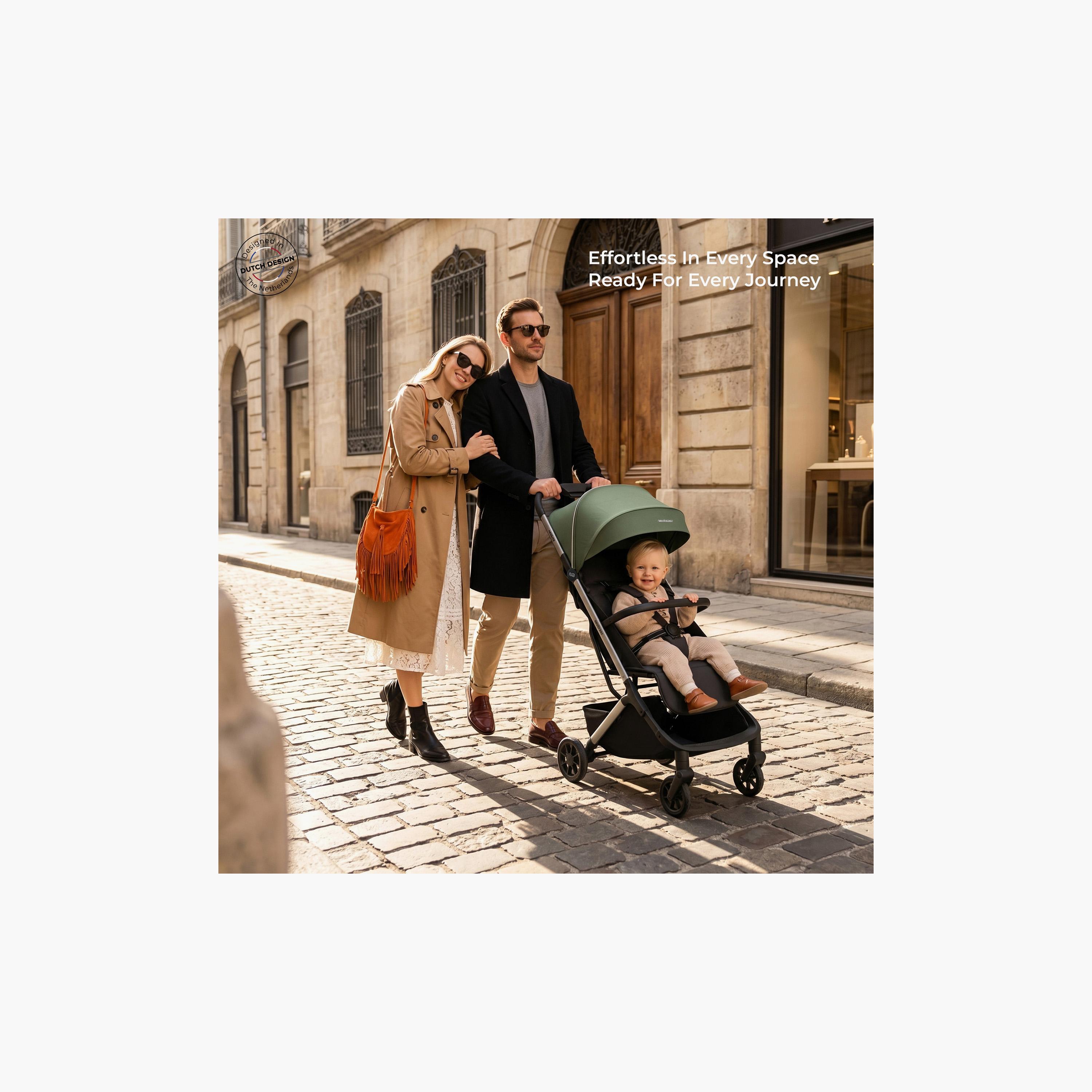 عربة أطفال للسفر فائقة الانضغاط للكبائن مع مظلة نيولايت من نيوبريز-baby-gear-strollersandprams-strollers-image-4