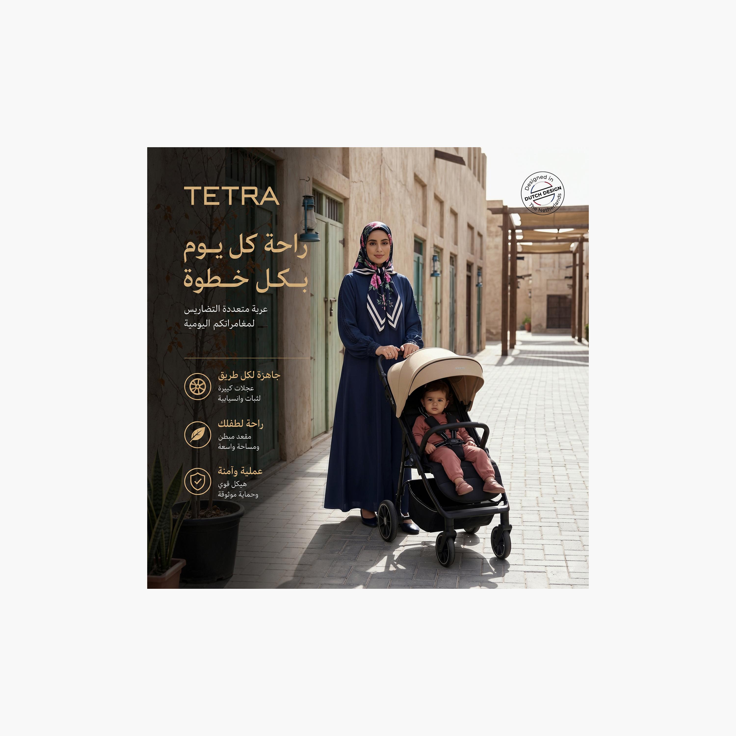 عربة أطفال تترا مع حامل كوب ومظلة من نيوبريز-baby-gear-strollersandprams-strollers-image-20
