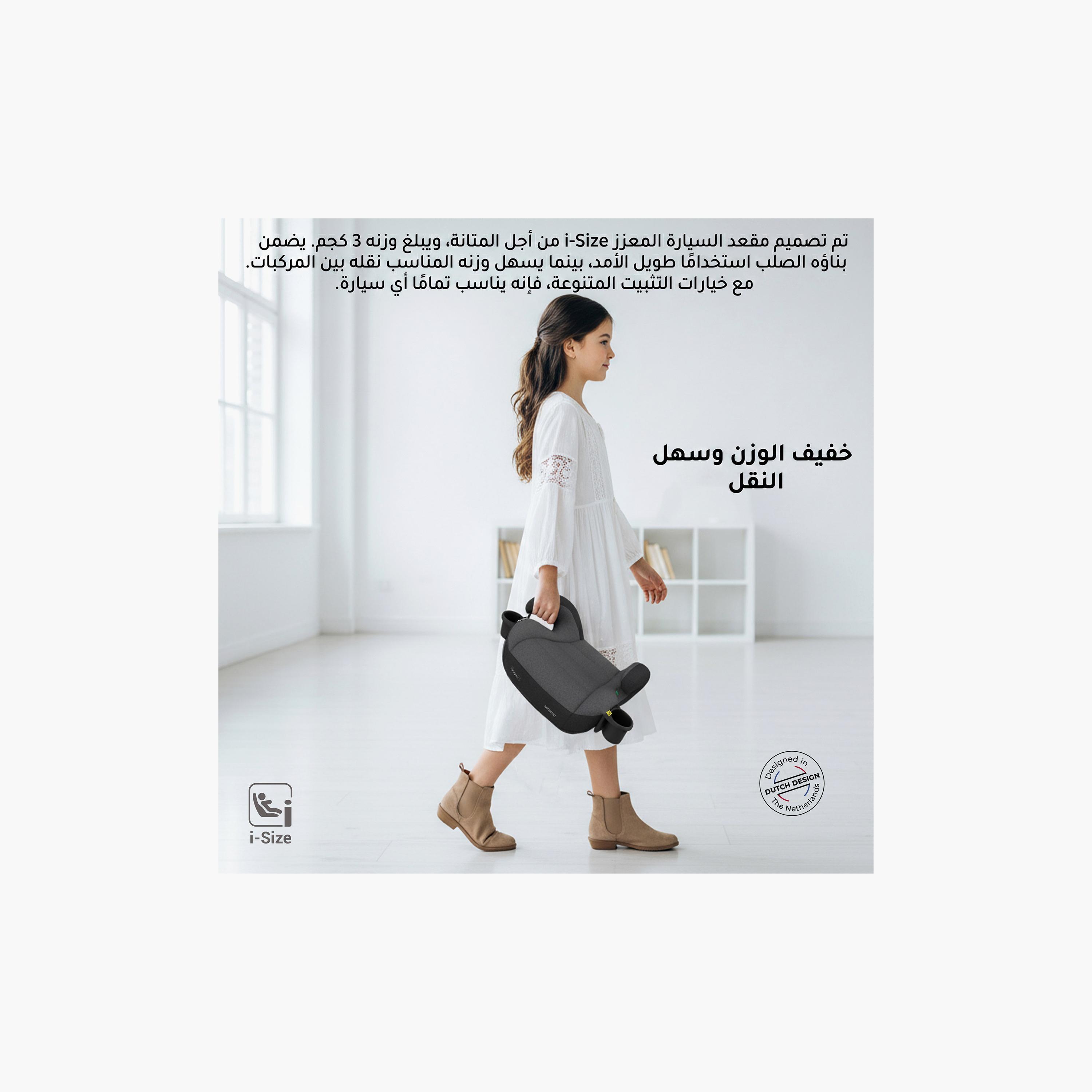 مقعد رافع للأطفال I-Size ومزود بنظام إيزوفيكس ووسادة فوم خاصة آي-سانفارو من نيوبريز-baby-gear-carseats-image-10