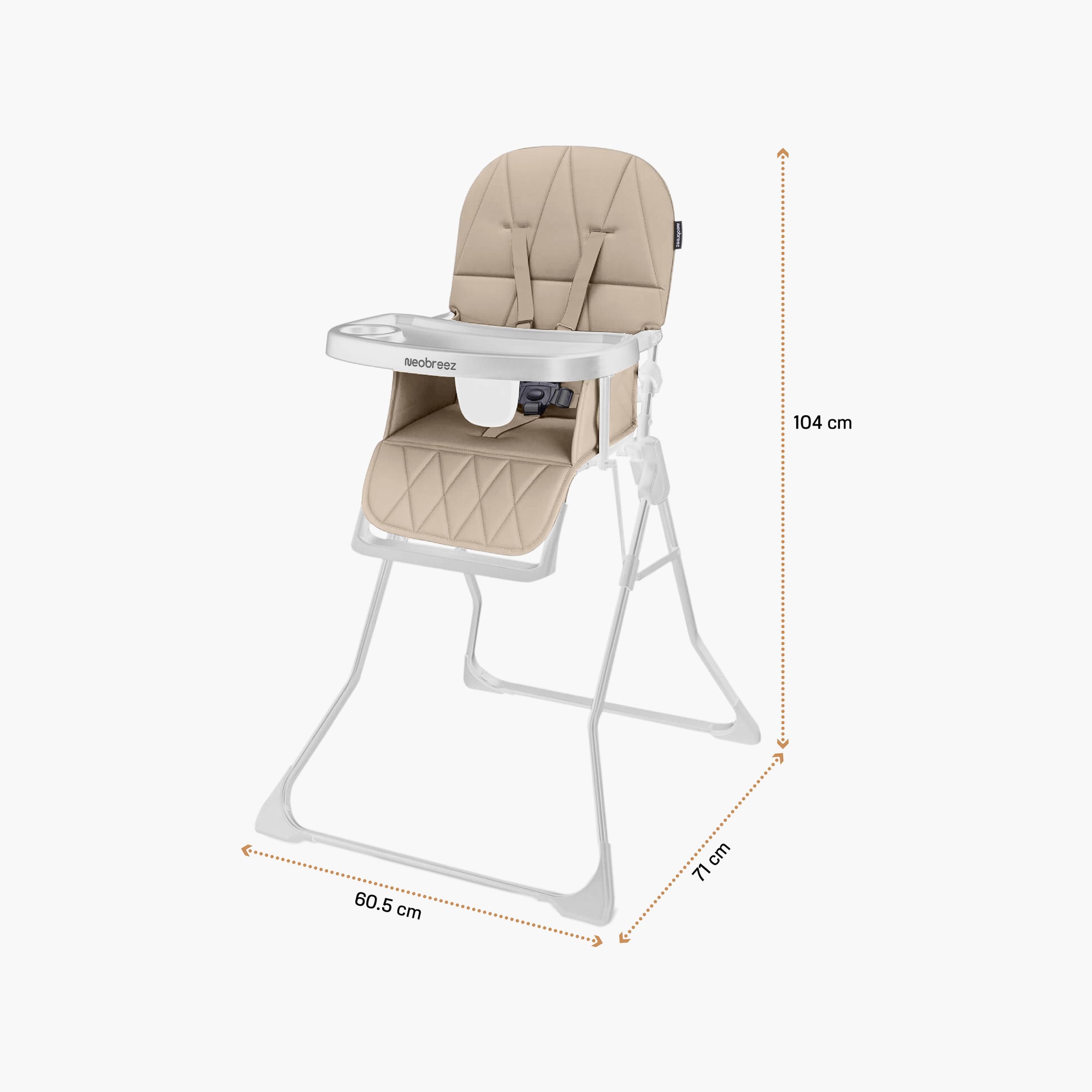 كرسي إطعام مرتفع مدمج وقابل للطي كريس من نيوبريز-baby-feeding-highchairsandboosters-image-2
