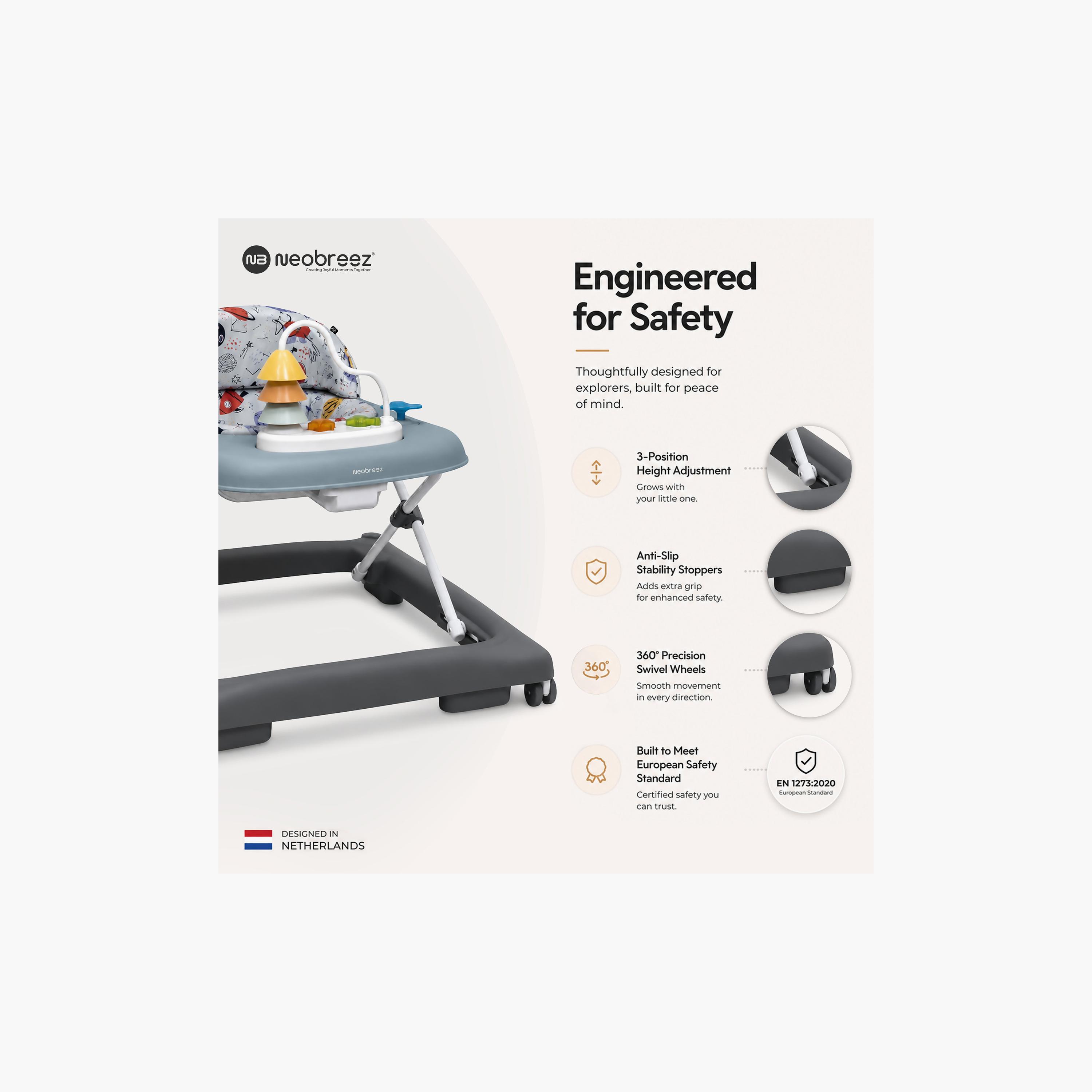 Neobreez Tredo Premium Activity Baby Walker-baby-infantactivity-walkers-image-10