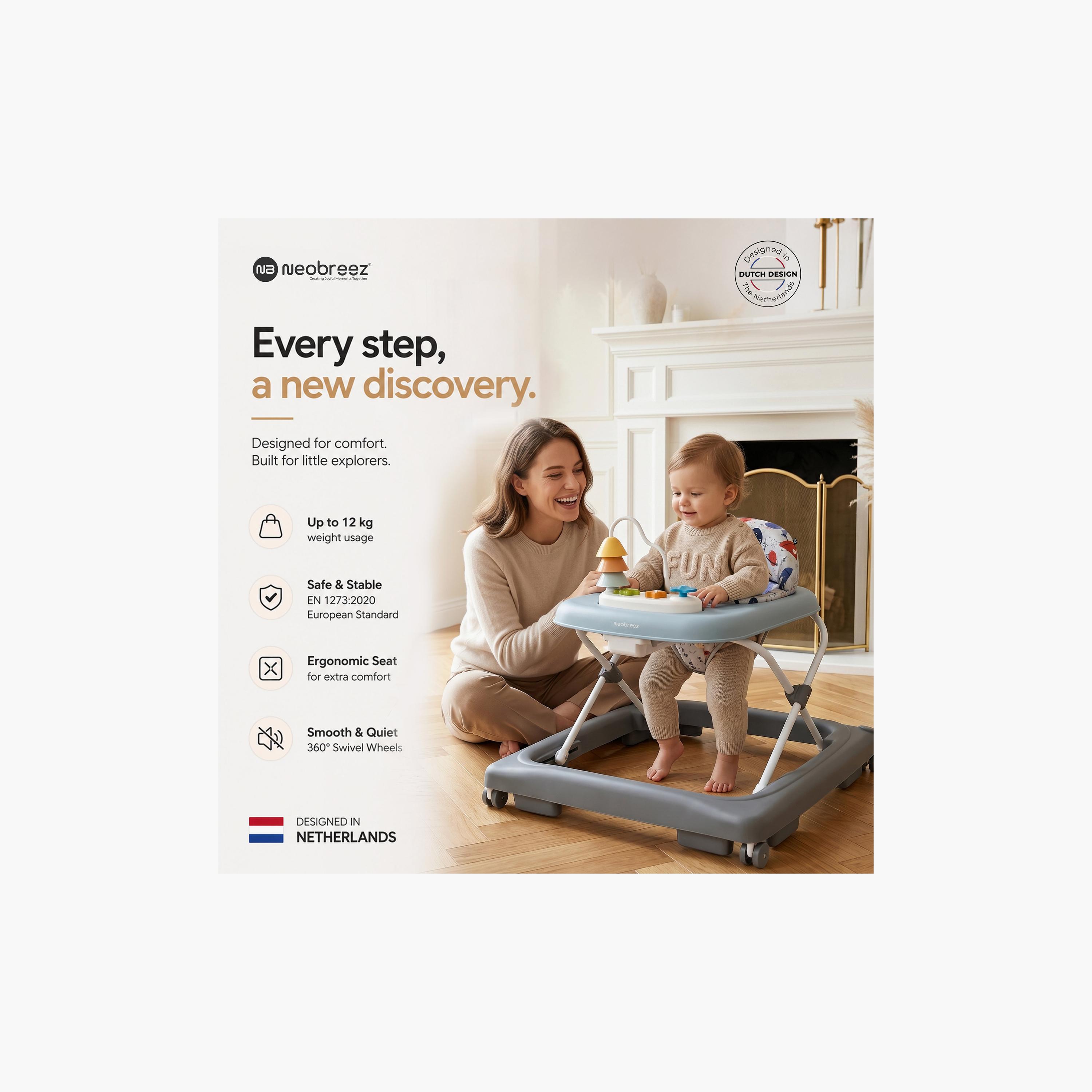 Neobreez Tredo Premium Activity Baby Walker-baby-infantactivity-walkers-image-9