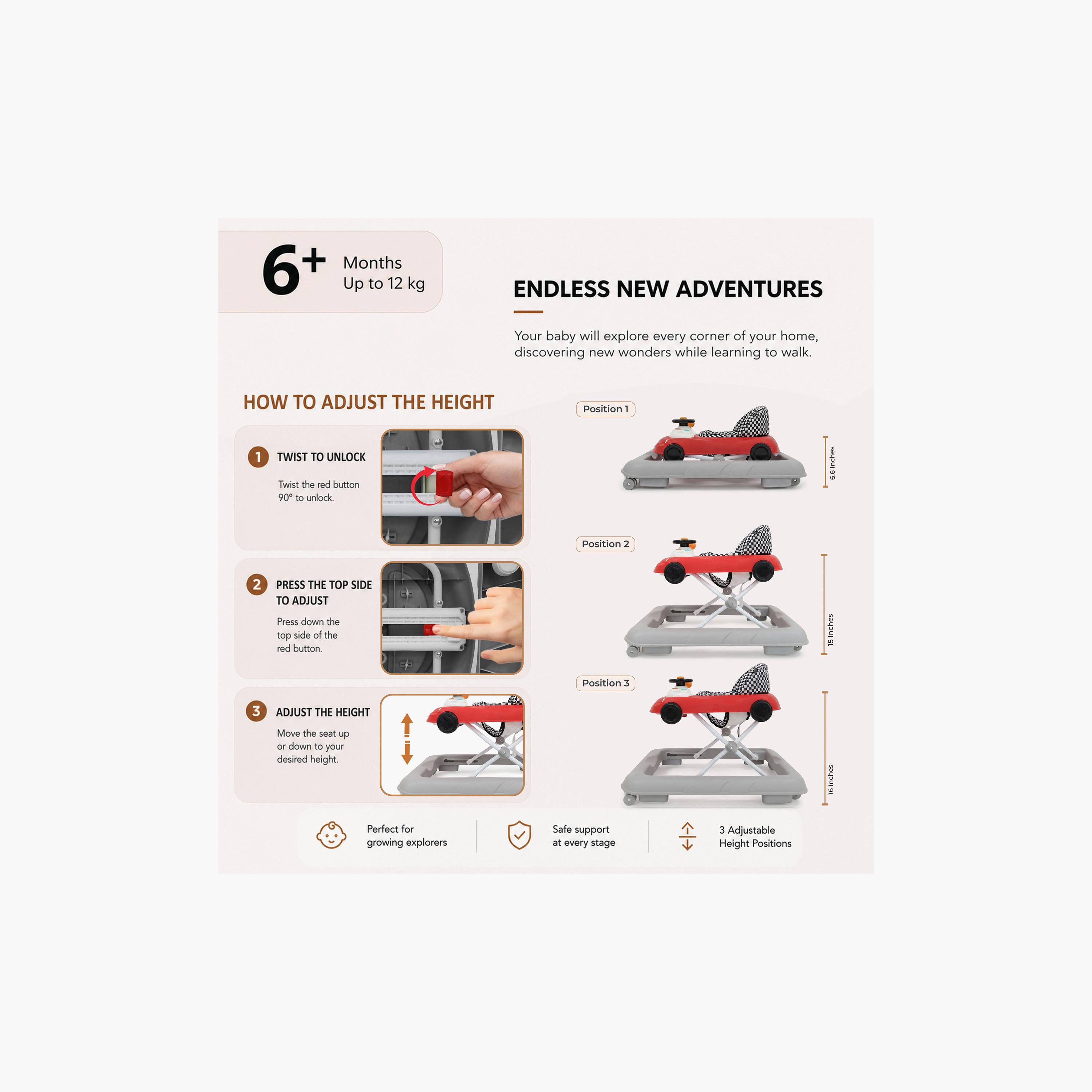 Neobreez Navix 3-In-1 Baby Walker With Music & Lights-baby-infantactivity-walkers-image-14
