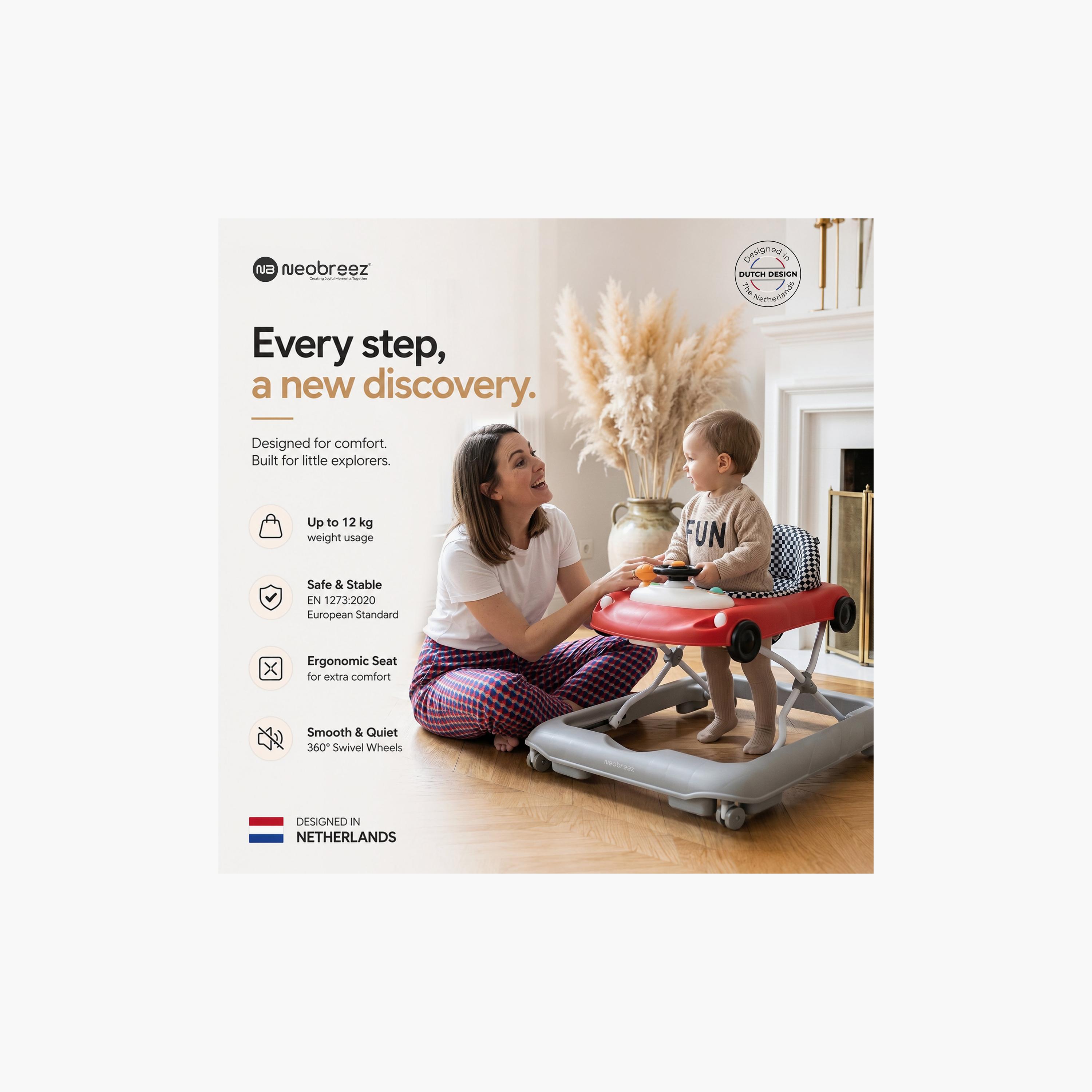 Neobreez Navix 3-In-1 Baby Walker With Music & Lights-baby-infantactivity-walkers-image-9