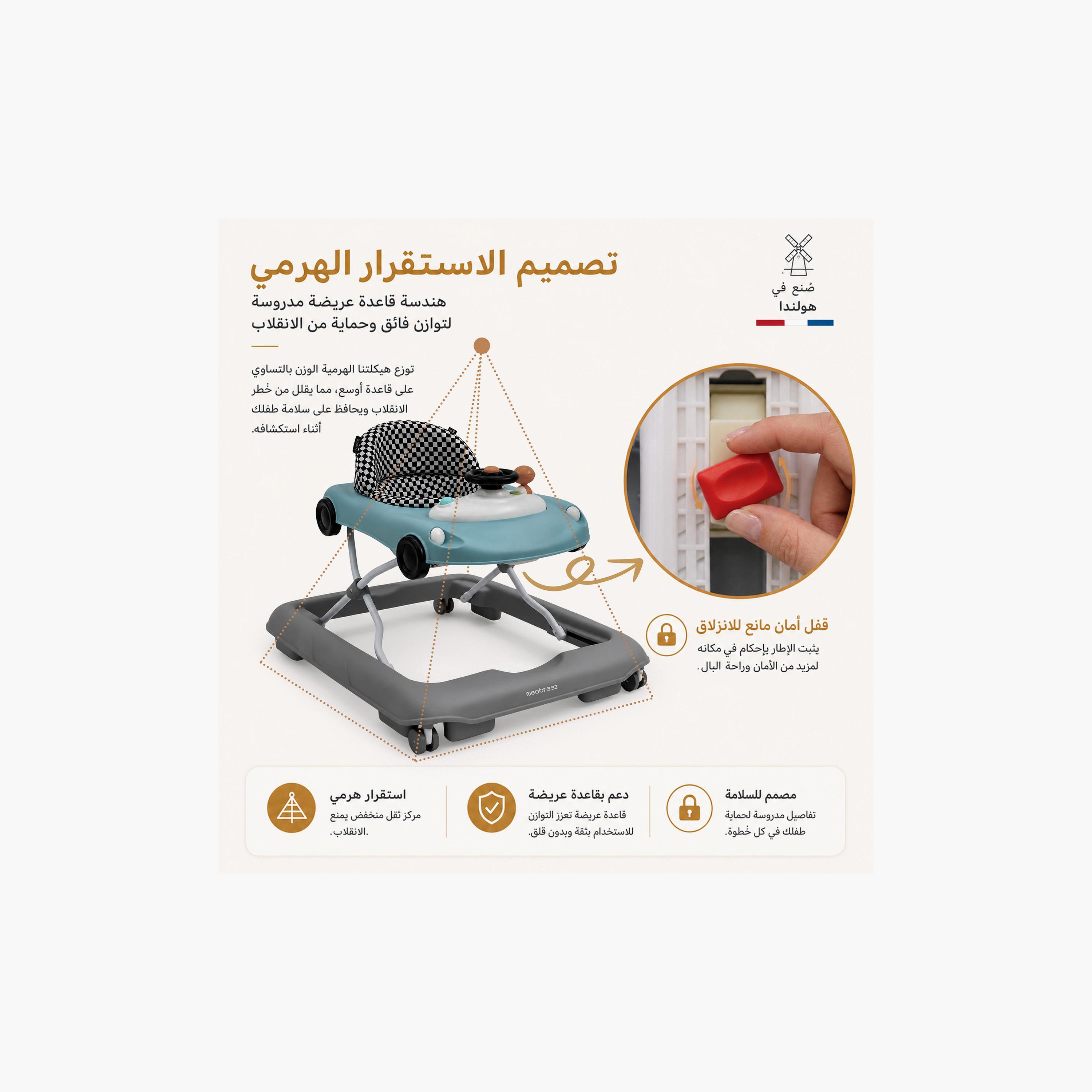 Neobreez Navix 3-In-1 Baby Walker With Music & Lights-baby-infantactivity-walkers-image-7