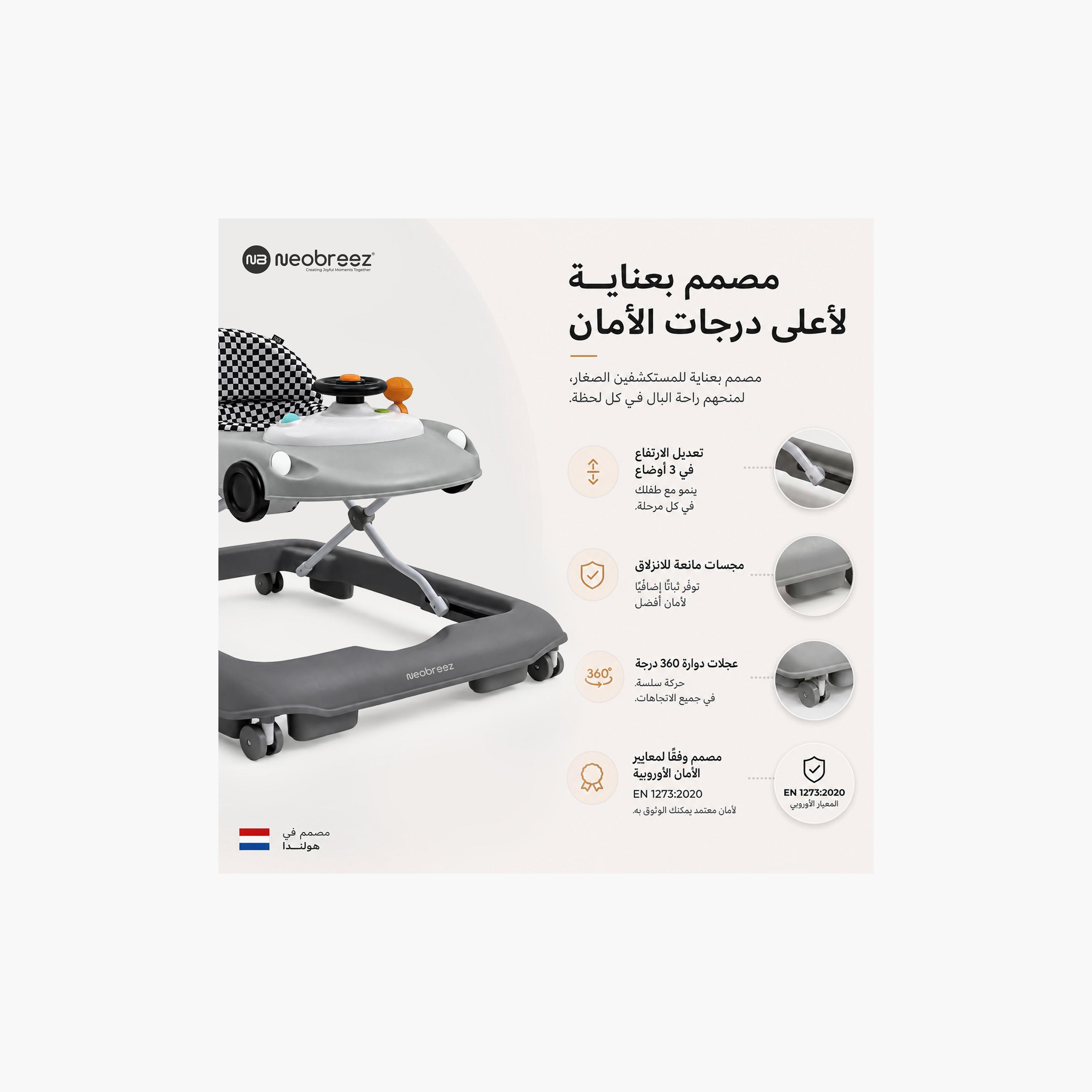 Neobreez Navix 3-In-1 Baby Walker With Music & Lights-baby-infantactivity-walkers-image-14