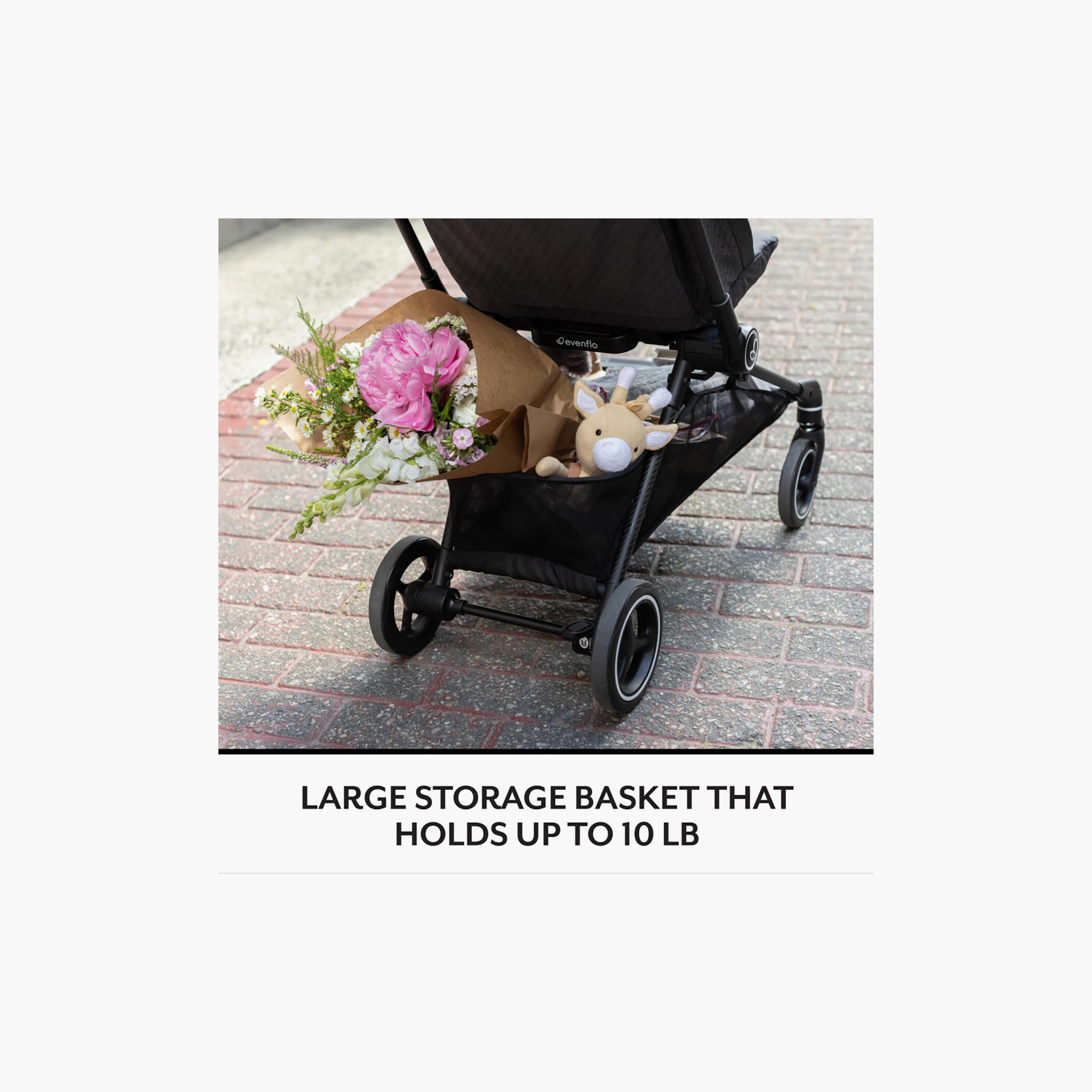 Evenflo Hummingbird Ultra-Lightweight Carbon Fiber Stroller with Canopy-baby-gear-strollersandprams-strollers-image-4