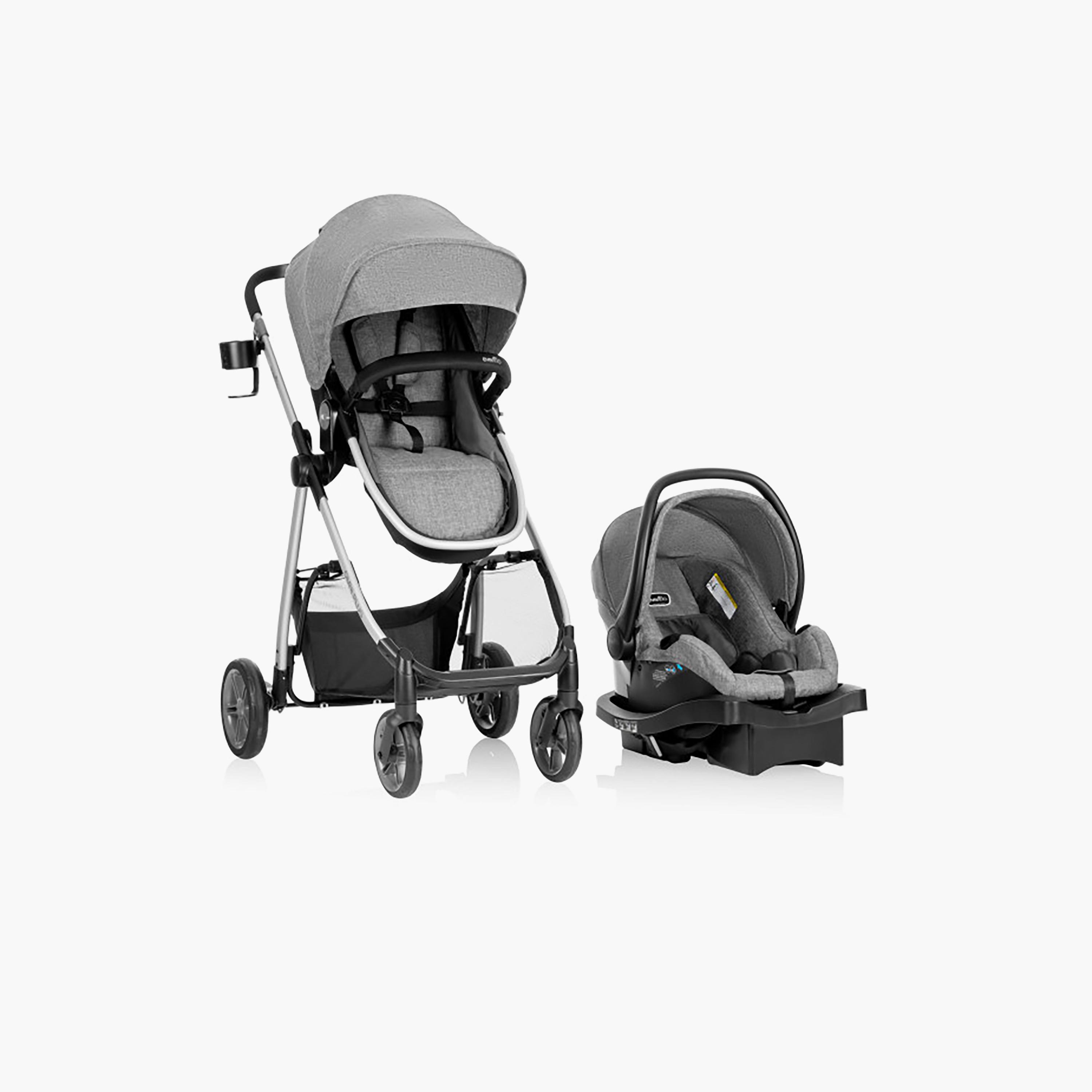 Evenflo Omni Plus Modular Stroller & Litemax Car Seat Set-baby-gear-strollersandprams-travelsystems-image-1