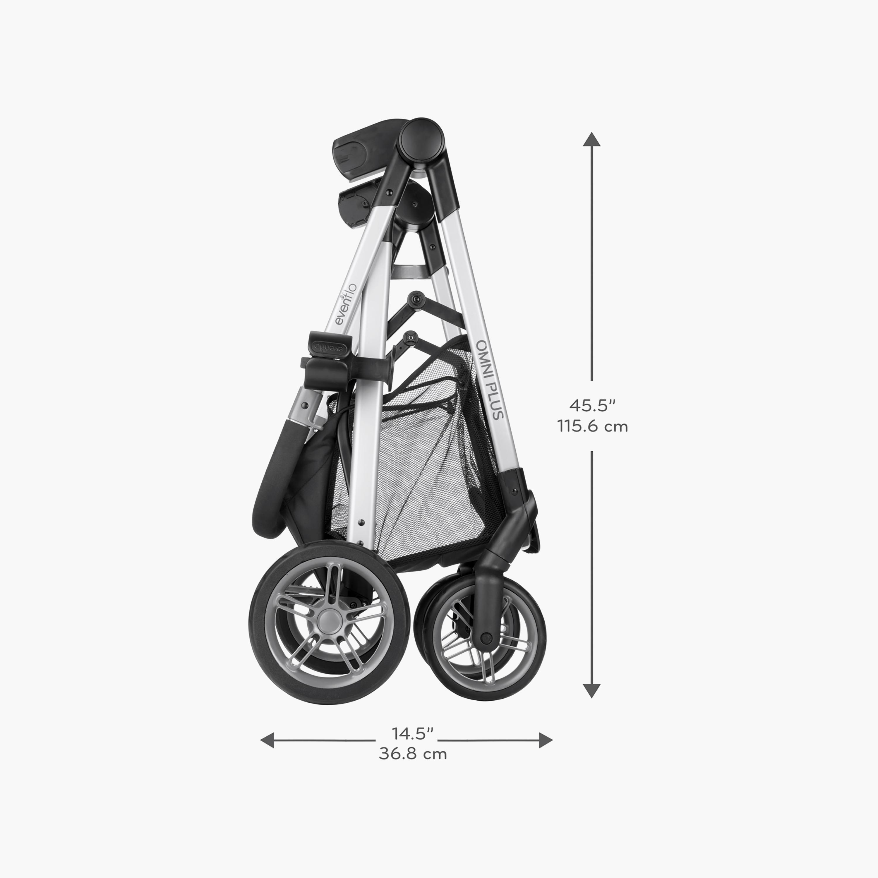 Evenflo Omni Plus Modular Stroller & Litemax Car Seat Set-baby-gear-strollersandprams-travelsystems-image-2