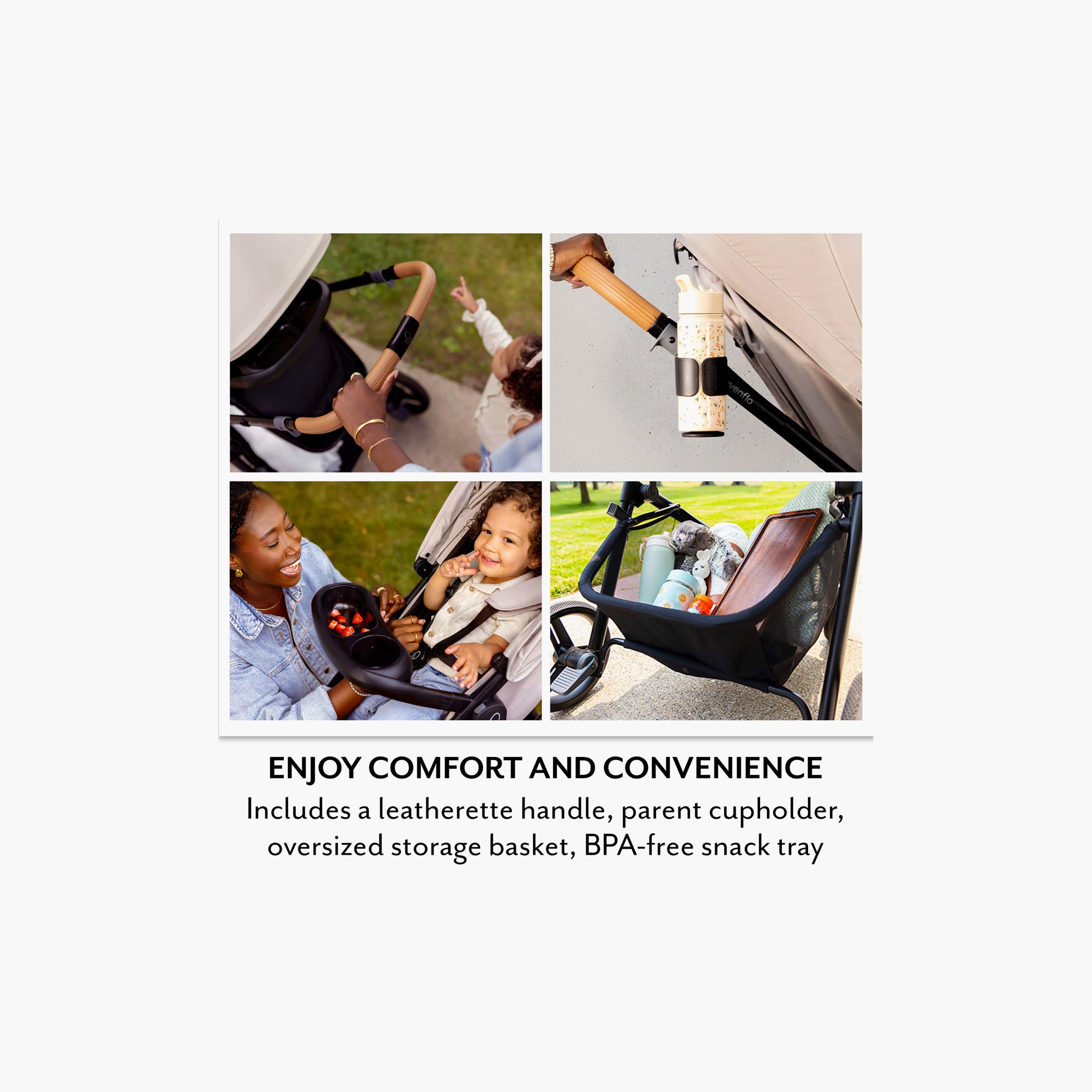 Evenflo Pivot NXT Travel System With Litemax Car Seat-baby-gear-strollersandprams-travelsystems-image-10