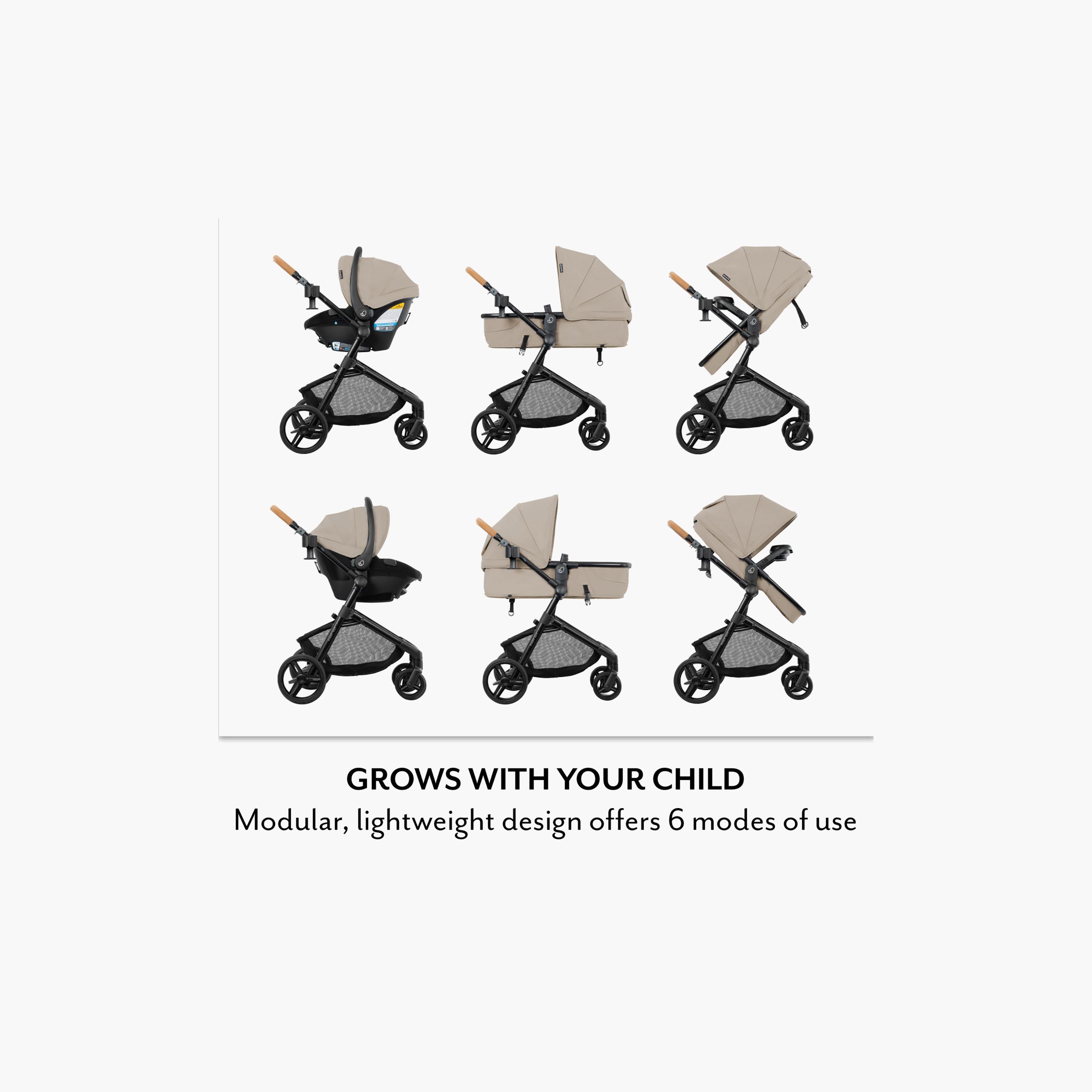 Evenflo Pivot NXT Travel System With Litemax Car Seat-baby-gear-strollersandprams-travelsystems-image-2