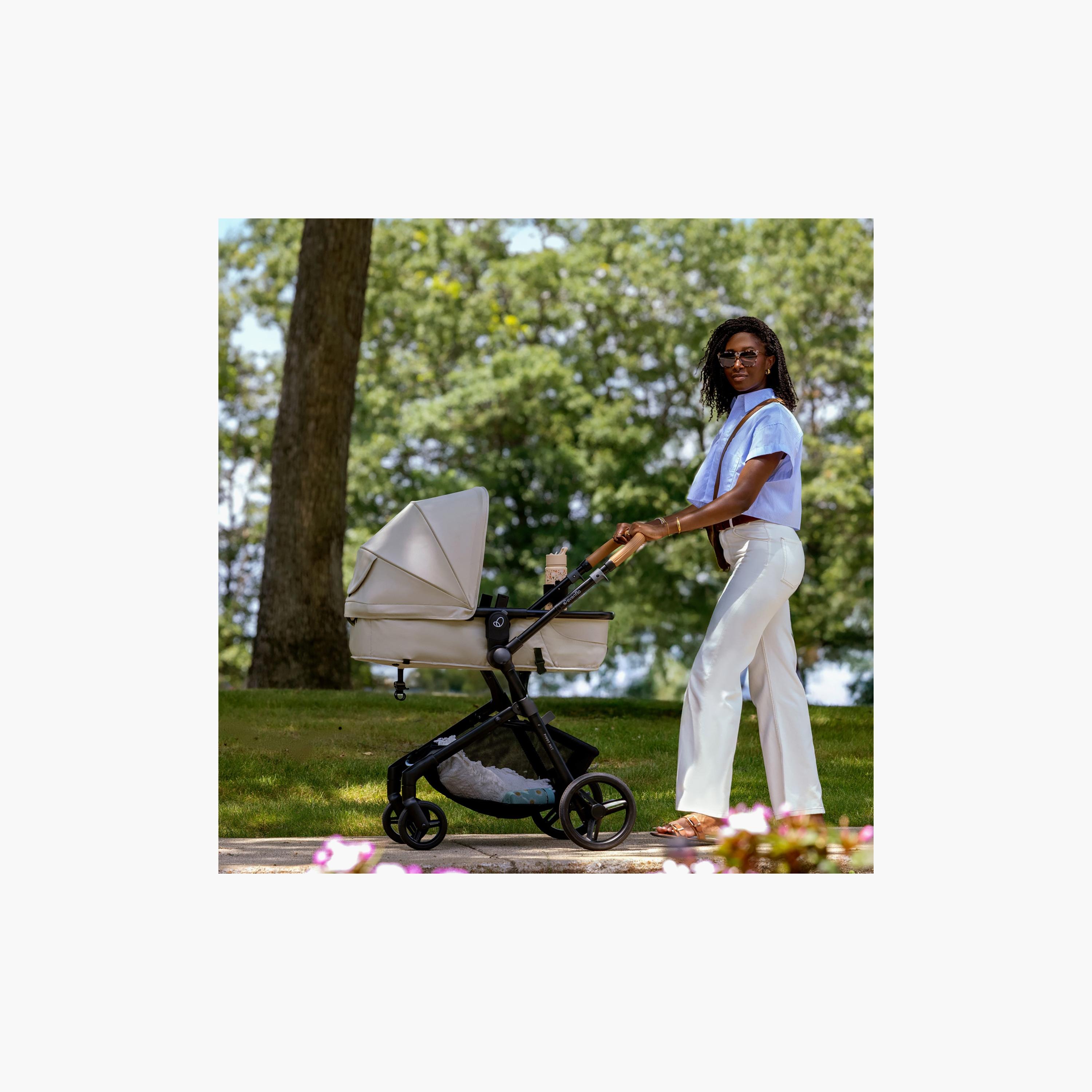 Evenflo Pivot NXT Travel System With Litemax Car Seat-baby-gear-strollersandprams-travelsystems-image-5