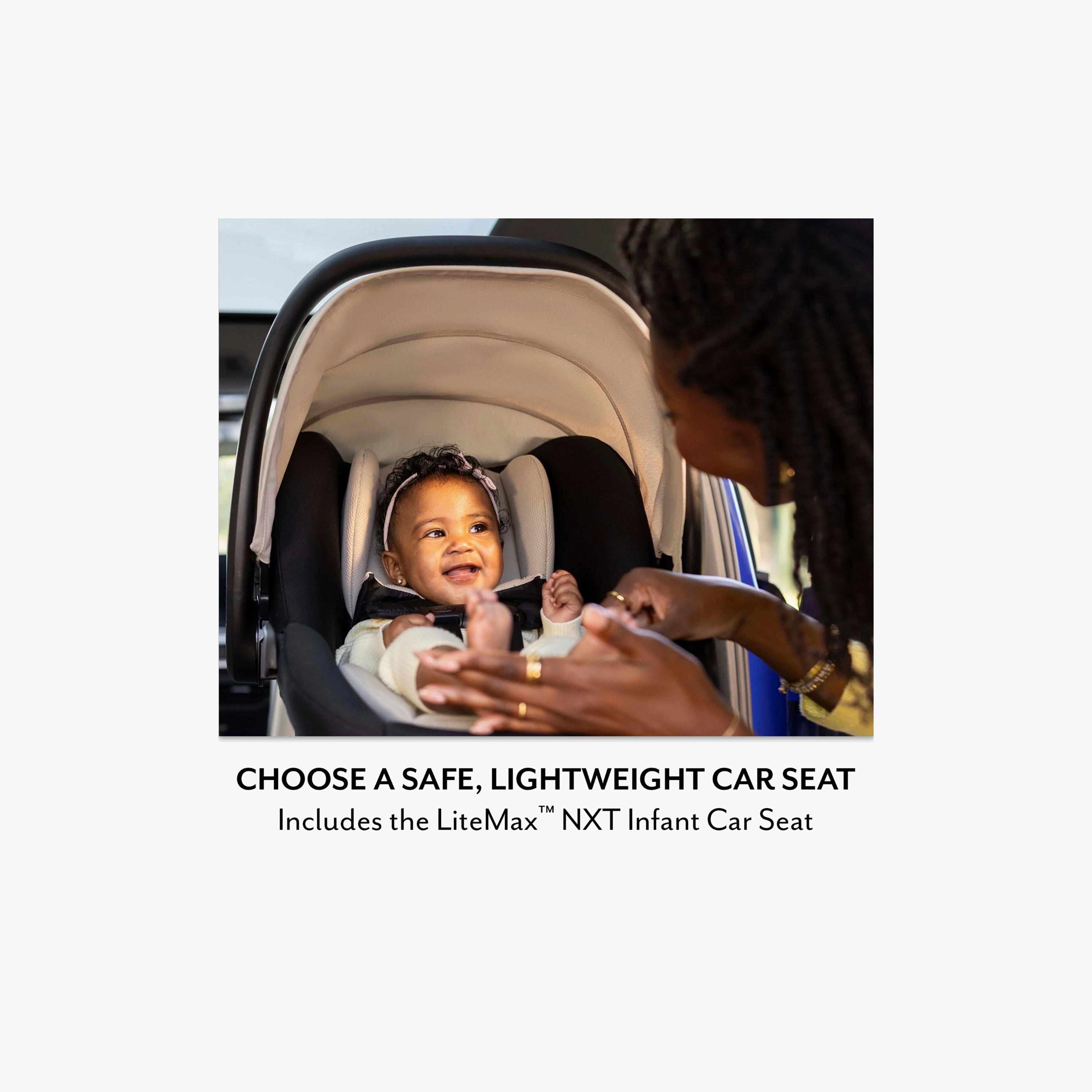 Evenflo Pivot NXT Travel System With Litemax Car Seat-baby-gear-strollersandprams-travelsystems-image-7