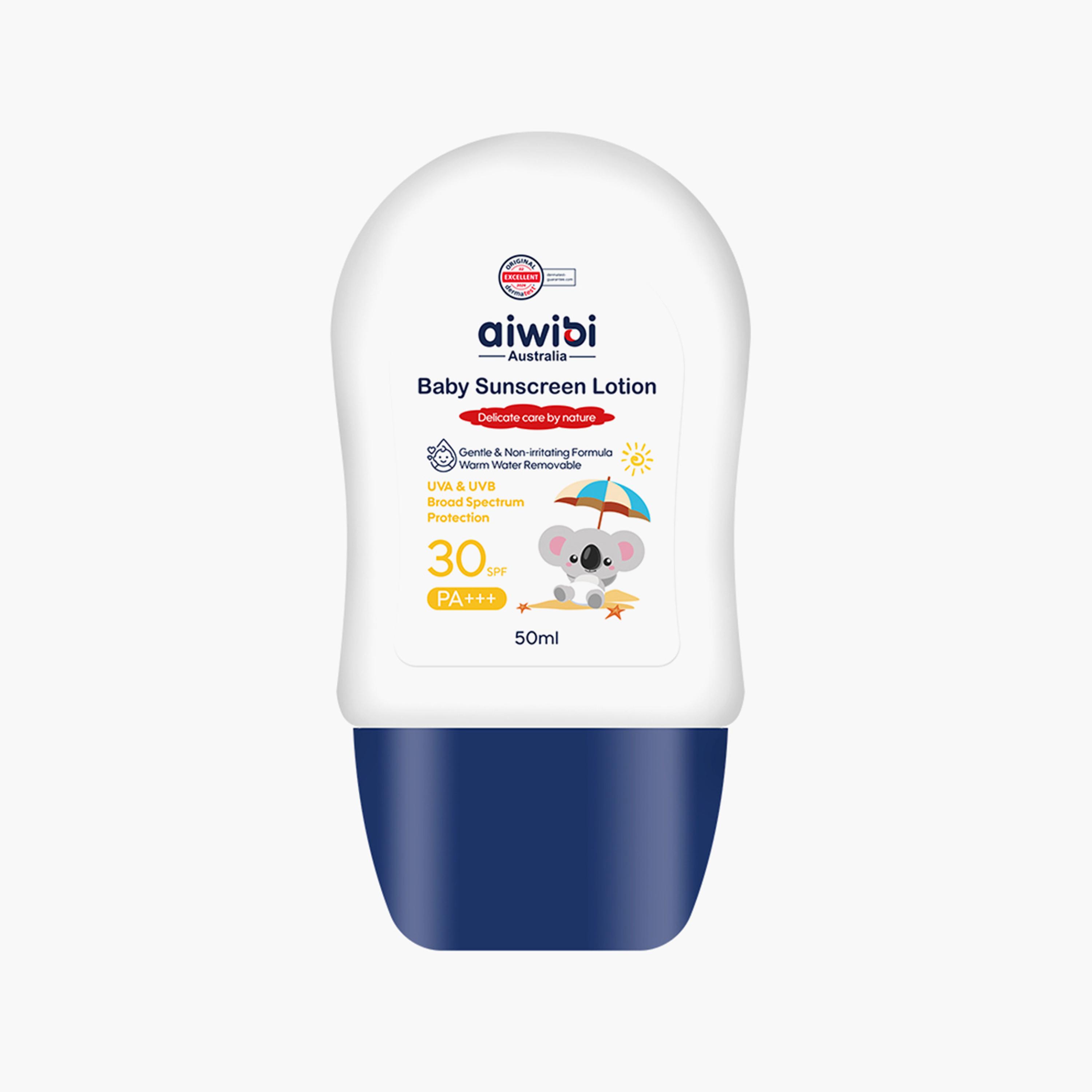 Aiwibi Baby Lip Balm with SPF30 PA+++ Sunscreen Lotion-baby-bathandcare-hairbodyskincare-image-2