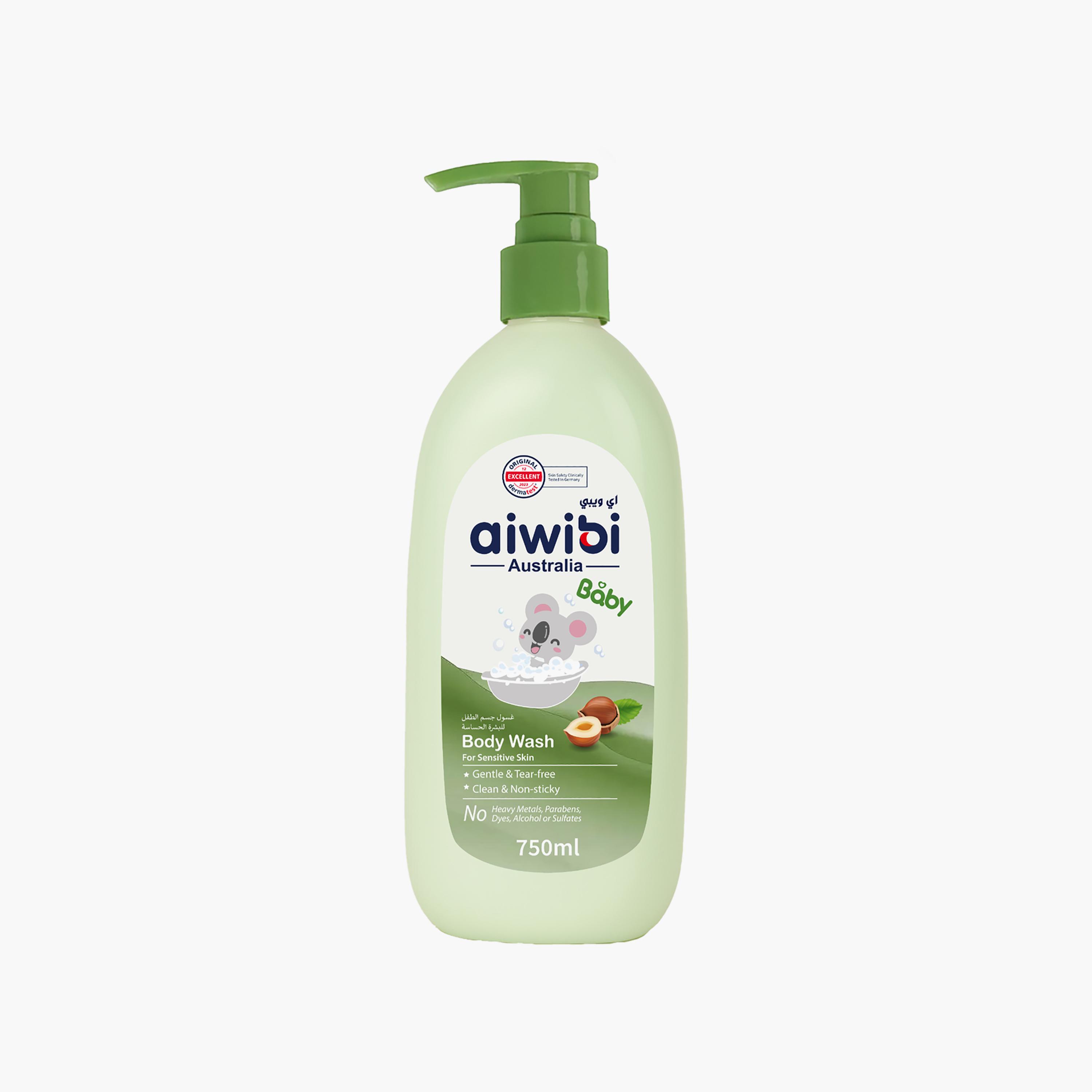 غسول جسم وشامبو للأطفال من أيوِبي - 750 + 750 مل-baby-bathandcare-hairbodyskincare-bodywashandsoaps-image-2