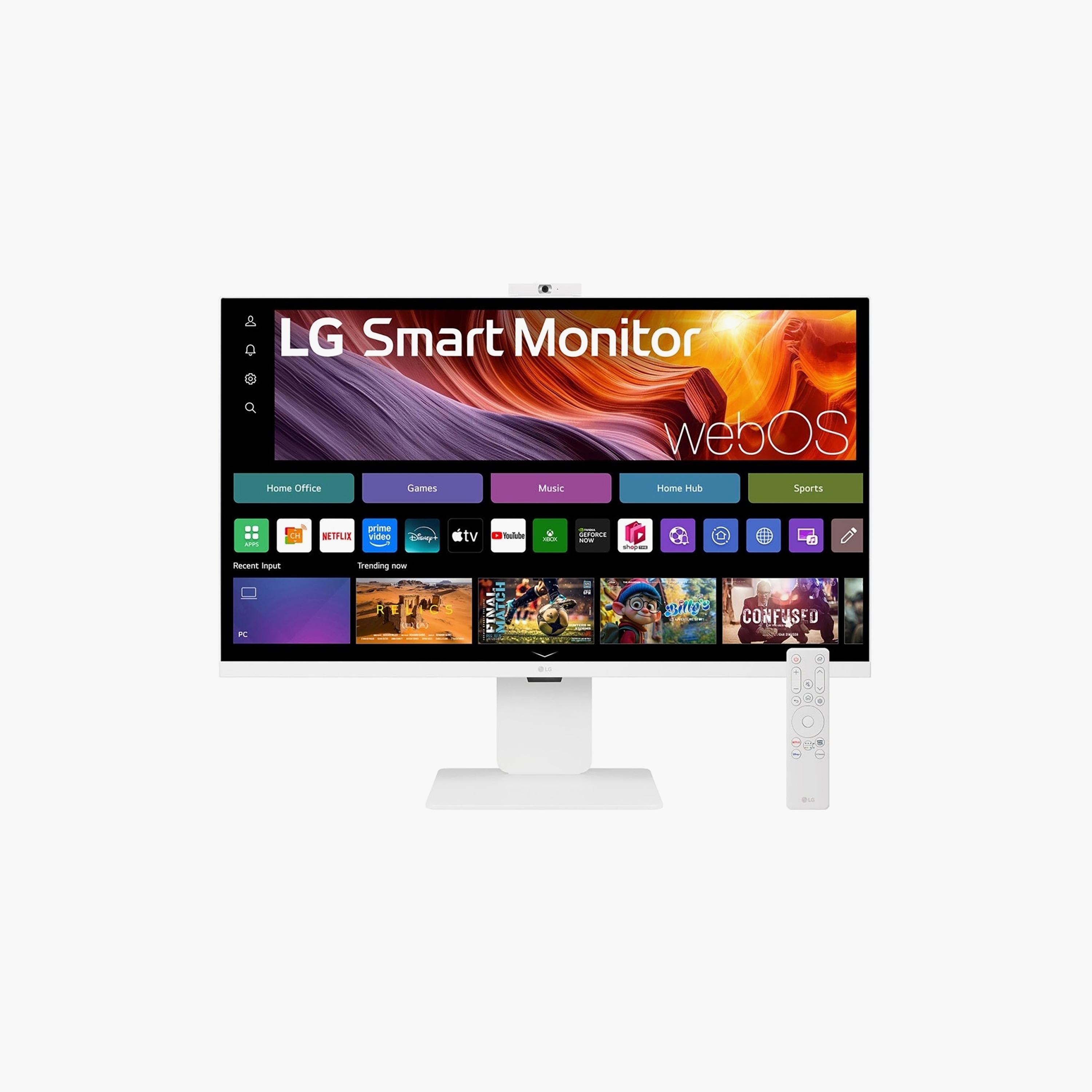 شاشة ذكية مقاس 31.5 بوصة مع لوحة IPS بدقة 4K UHD ونظام webOS موديل LG-32U850SA-W من إل جي-electronics-accessories-computeraccesories-image-1