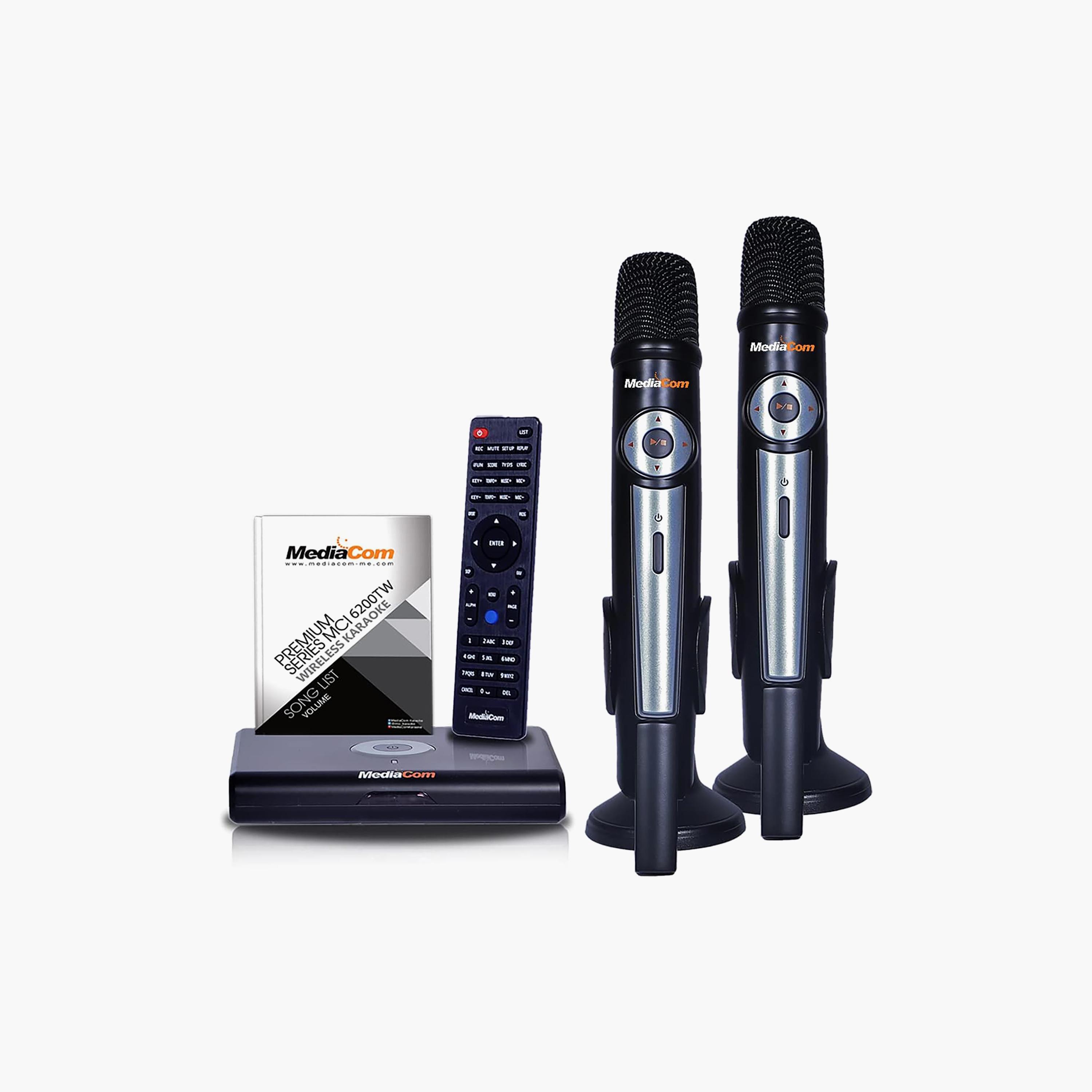 جهاز كاريوكي بريميوم لاسلكي مزدوج MCI 6200TW من ميدياكوم-electronics-speakers-image-2
