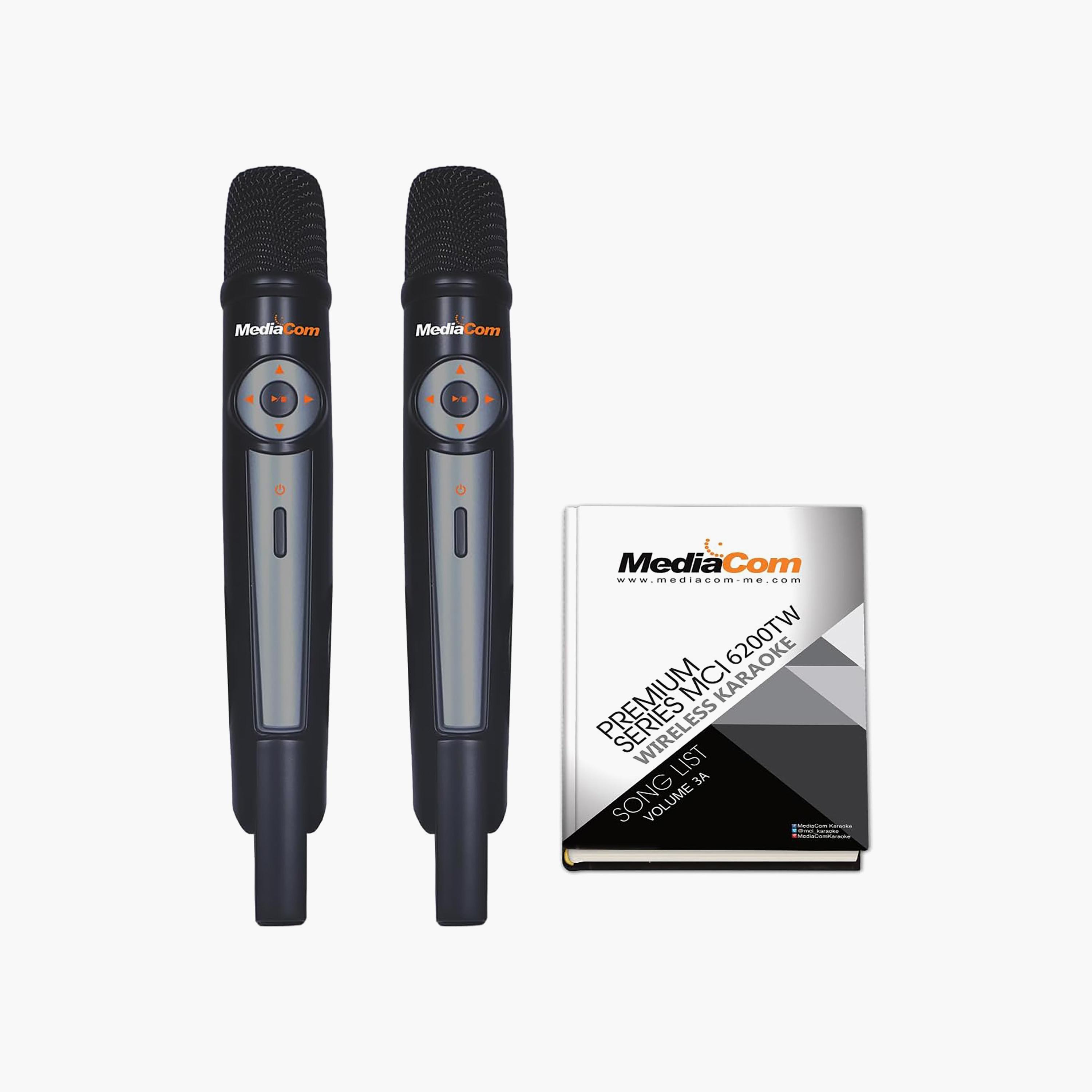 جهاز كاريوكي بريميوم لاسلكي مزدوج MCI 6200TW من ميدياكوم-electronics-speakers-image-4