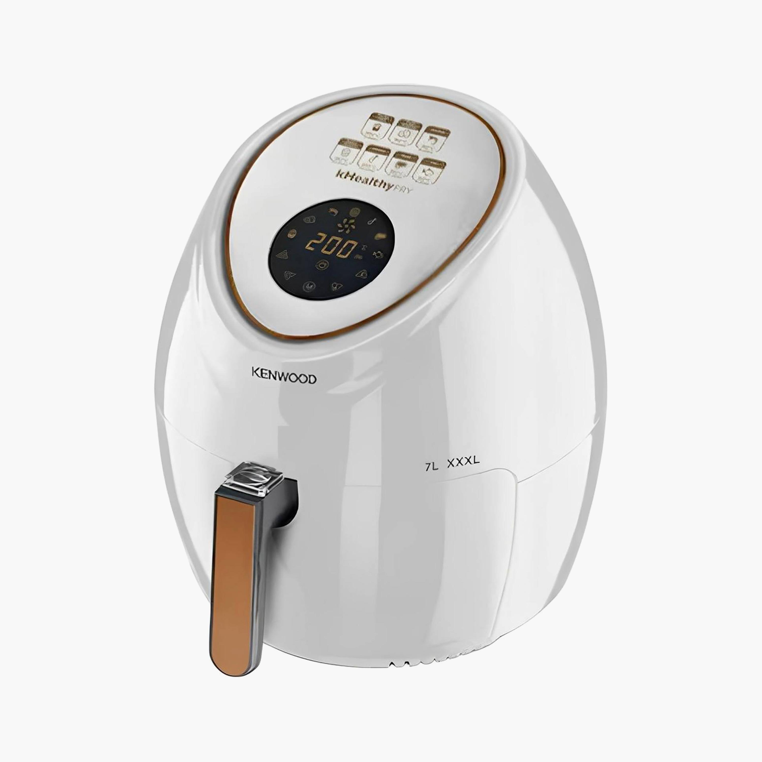 Kenwood Digital Air Fryer 7 Litre 1700 W White | HFP72mm00WH-household-appliances-kitchenappliances-airfryers-image-1