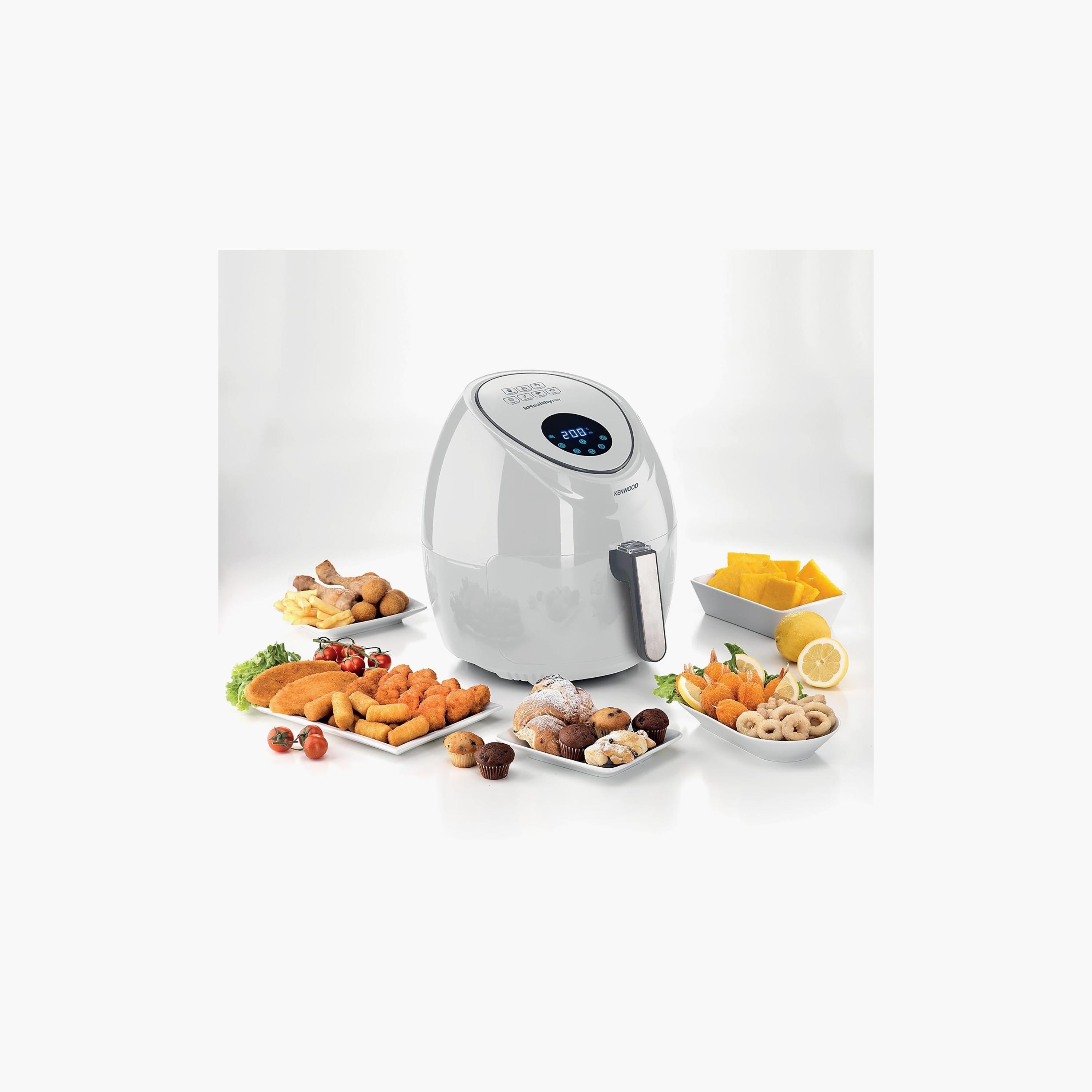Kenwood Digital Air Fryer 7 Litre 1700 W White | HFP72mm00WH-household-appliances-kitchenappliances-airfryers-image-3