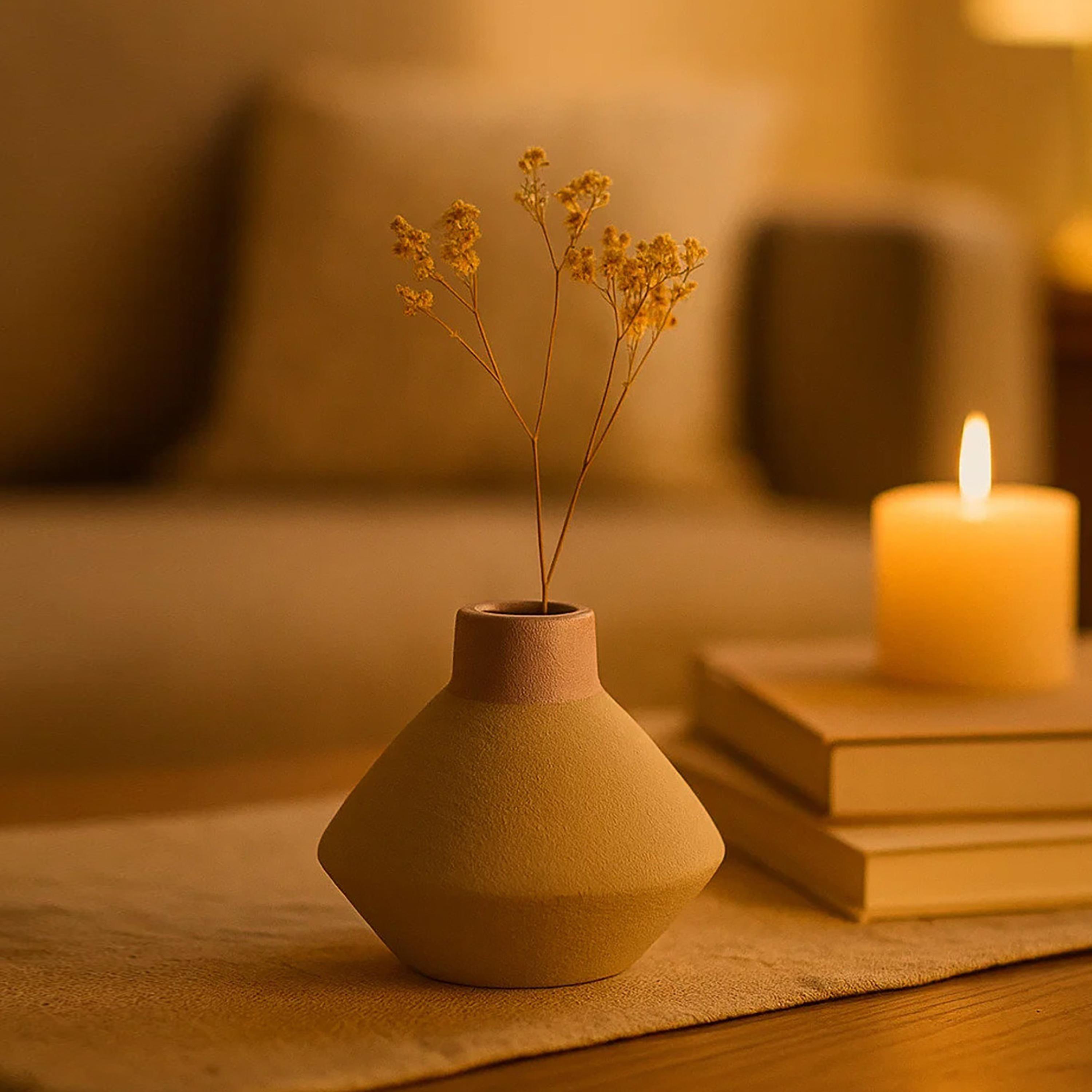 مزهرية سيراميك متعددة الألوان من ماريا هومز-household-decor-vasesandbowls-image-2