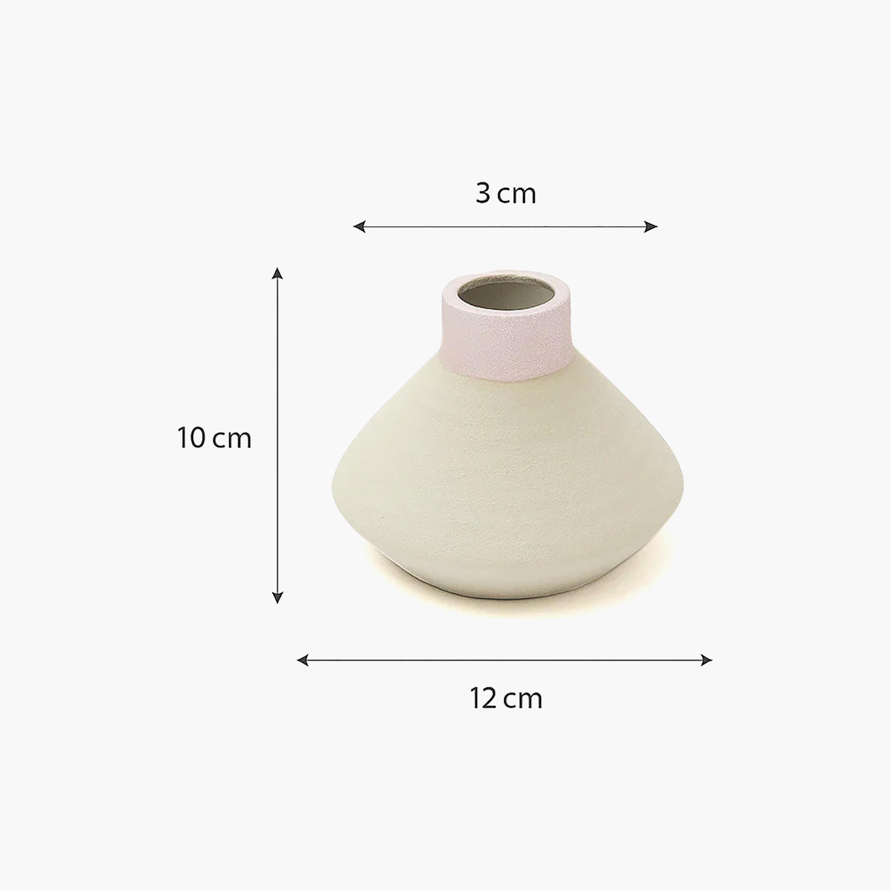 مزهرية سيراميك متعددة الألوان من ماريا هومز-household-decor-vasesandbowls-image-5