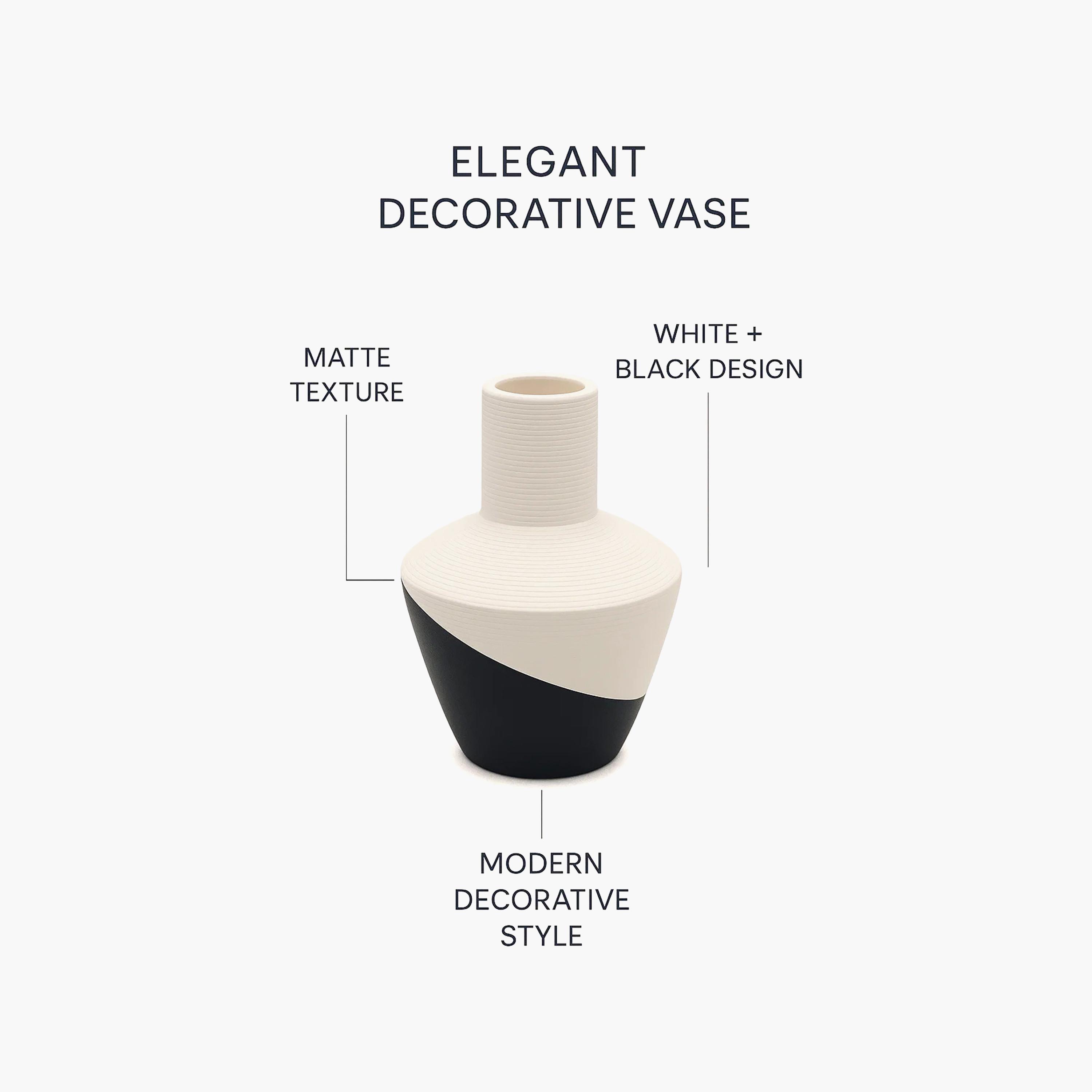 مزهرية سيراميك متعددة الألوان من ماريا هومز-household-decor-vasesandbowls-image-4