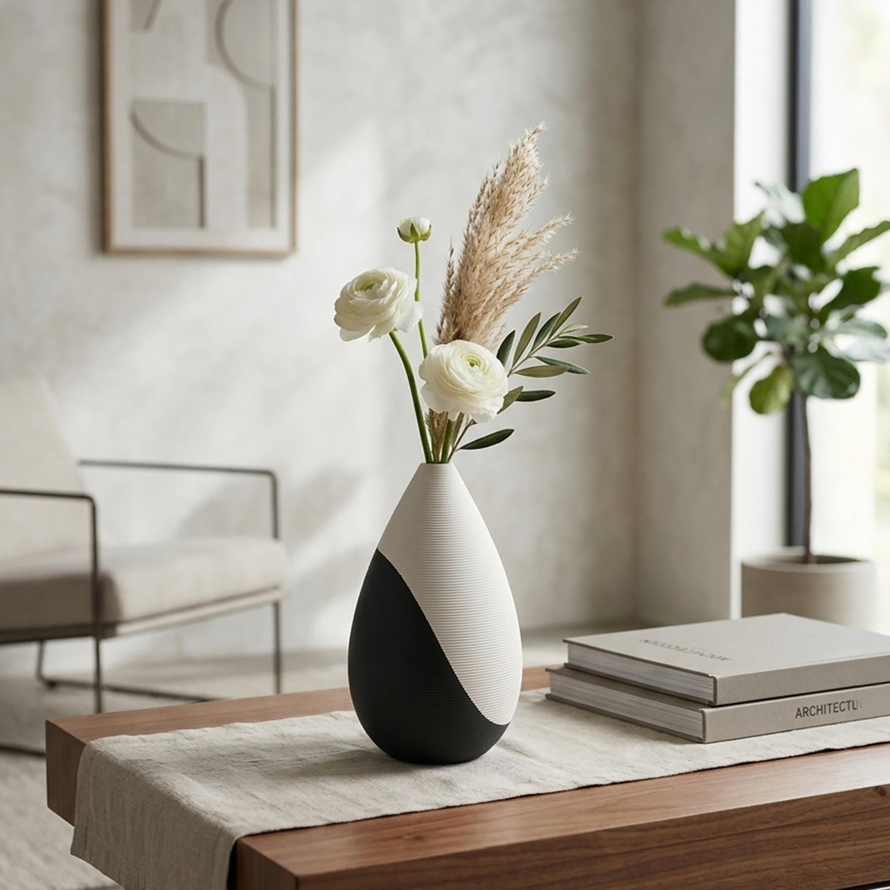 مزهرية بتصميم قطرة متعددة الألوان من ماريا هومز-household-decor-vasesandbowls-image-1