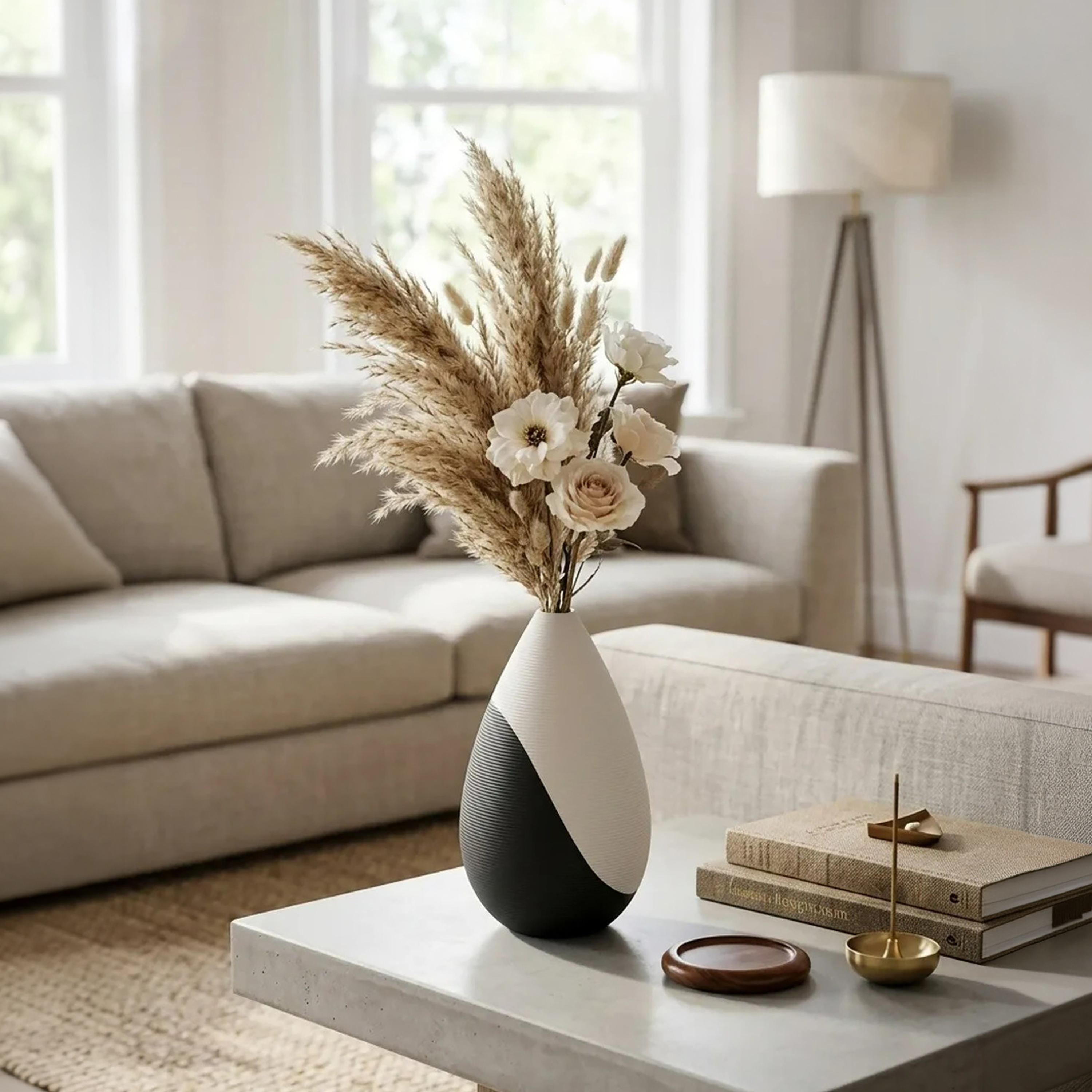 مزهرية بتصميم قطرة متعددة الألوان من ماريا هومز-household-decor-vasesandbowls-image-2