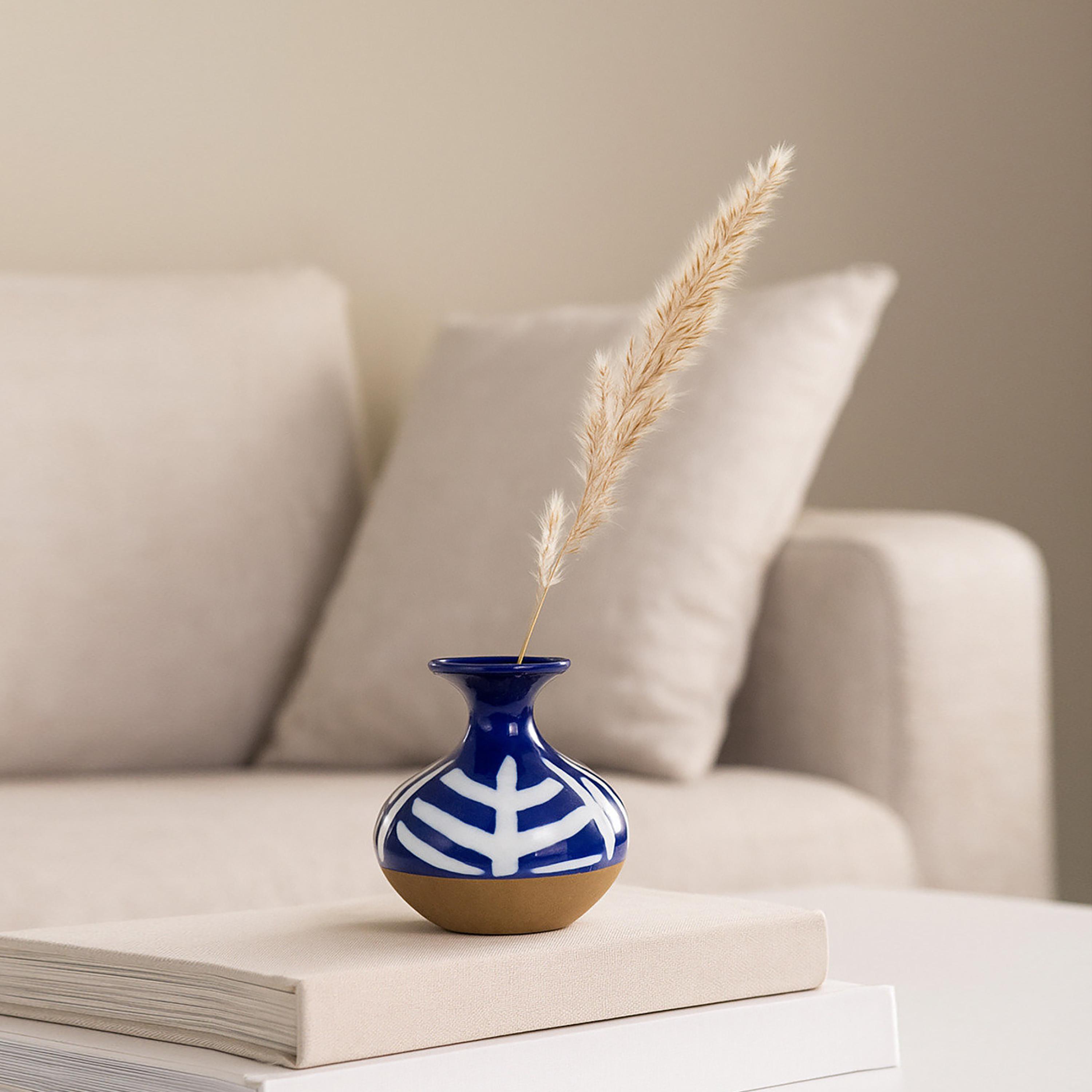 مزهرية سيراميك متعددة الألوان من ماريا هومز-household-decor-vasesandbowls-image-1