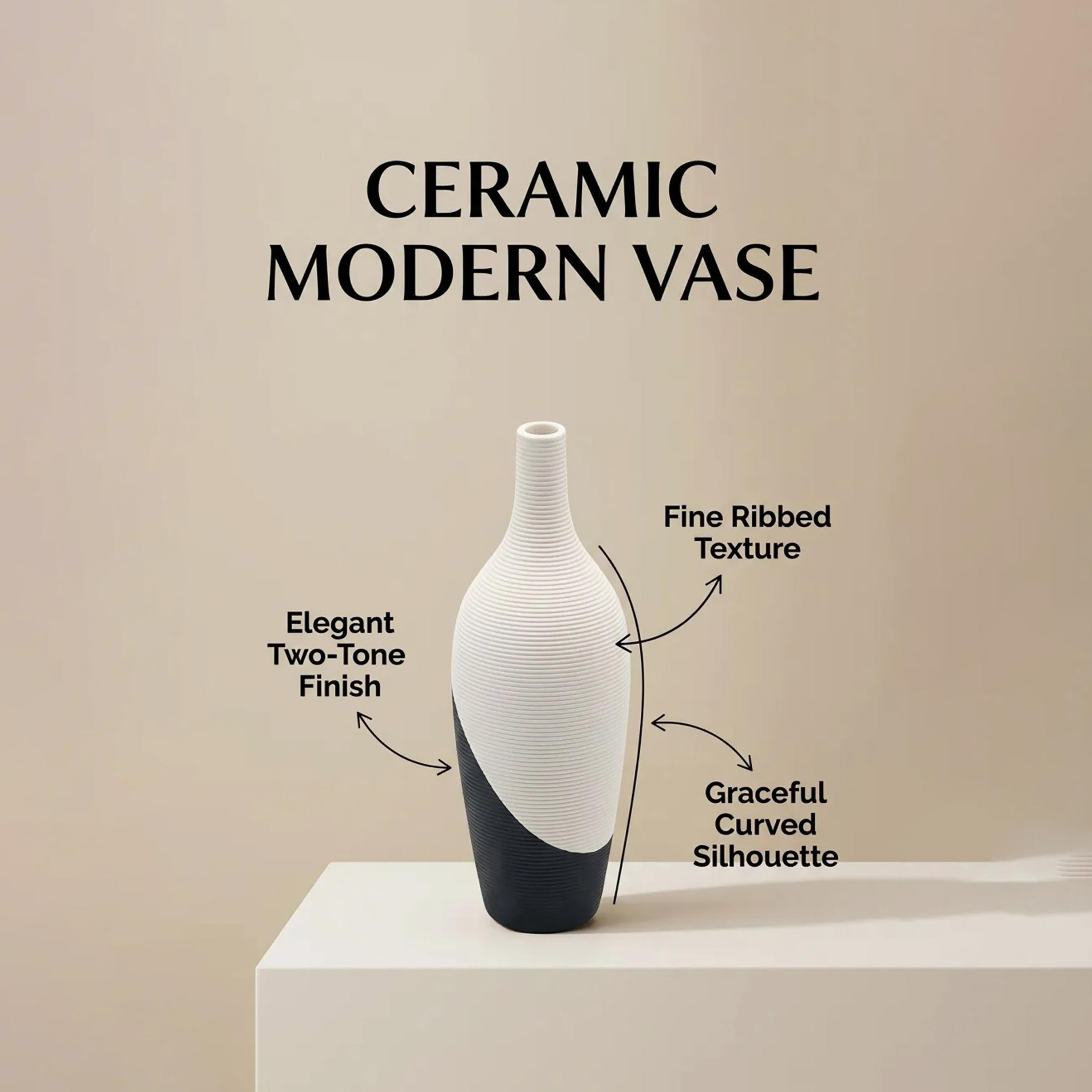 مزهرية زجاجة الشكل متعددة الألوان من ماريا هومز-household-decor-vasesandbowls-image-4