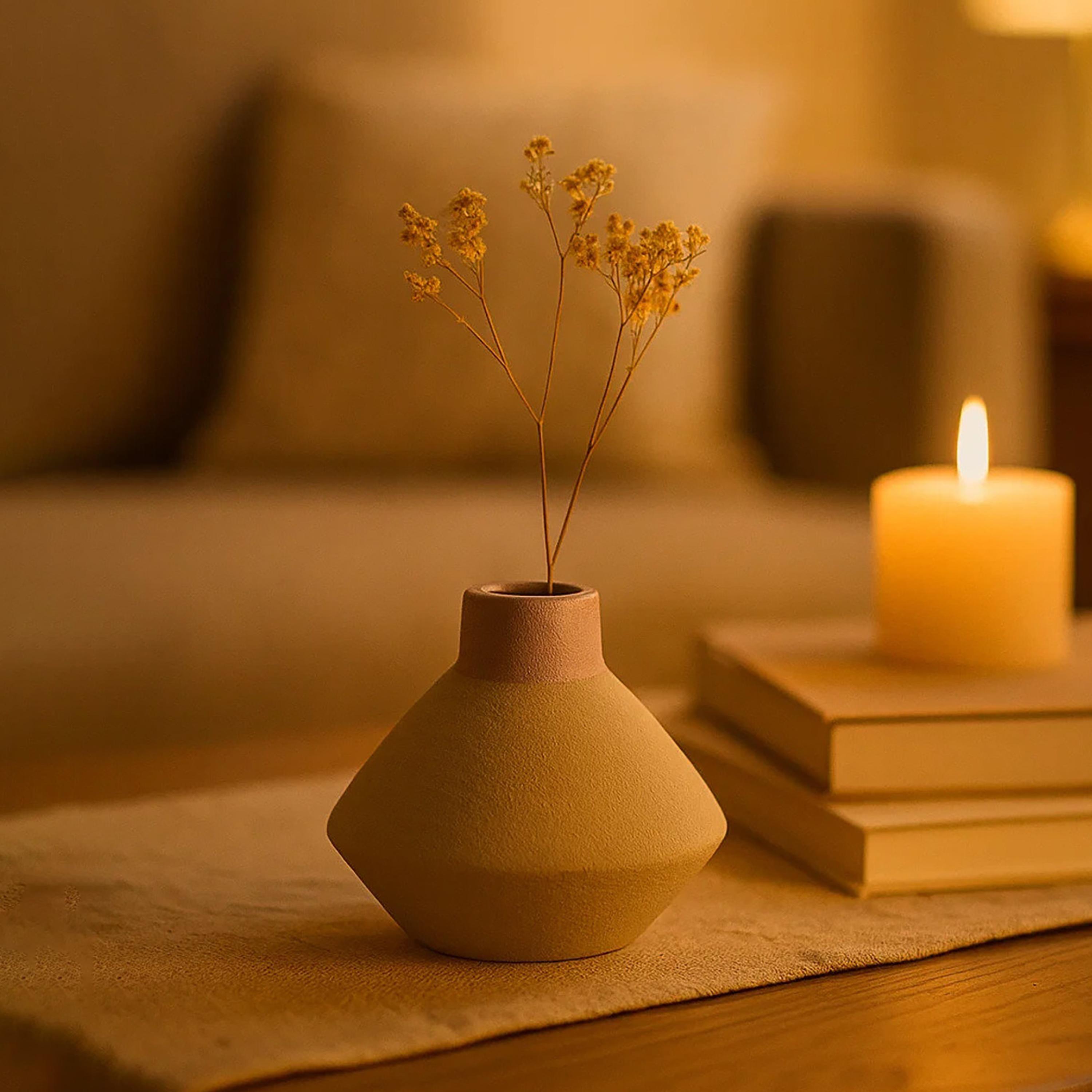 مزهرية سيراميك متعددة الألوان من ماريا هومز-household-decor-vasesandbowls-image-2