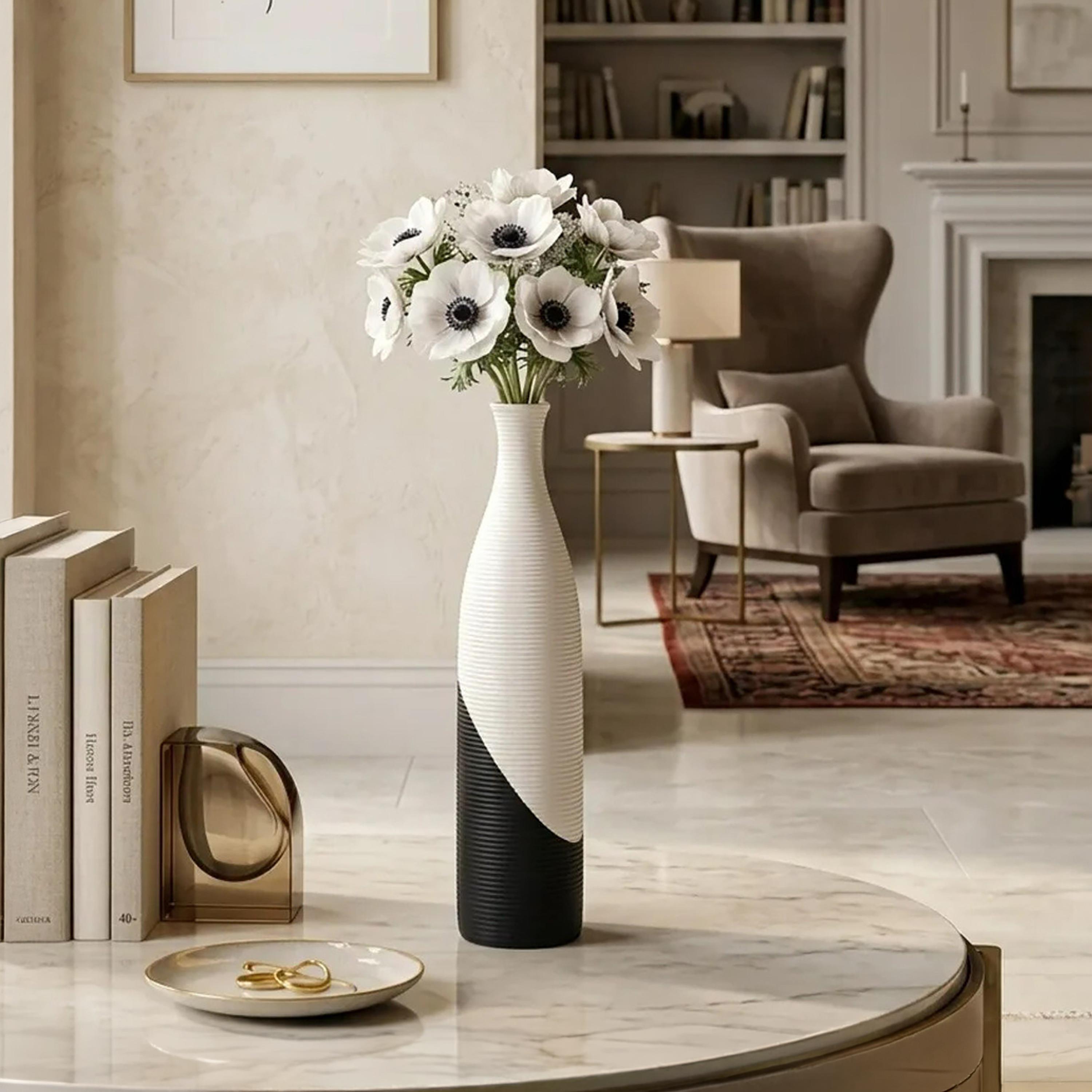مزهرية سيراميك متعددة الألوان من ماريا هومز-household-decor-vasesandbowls-image-2