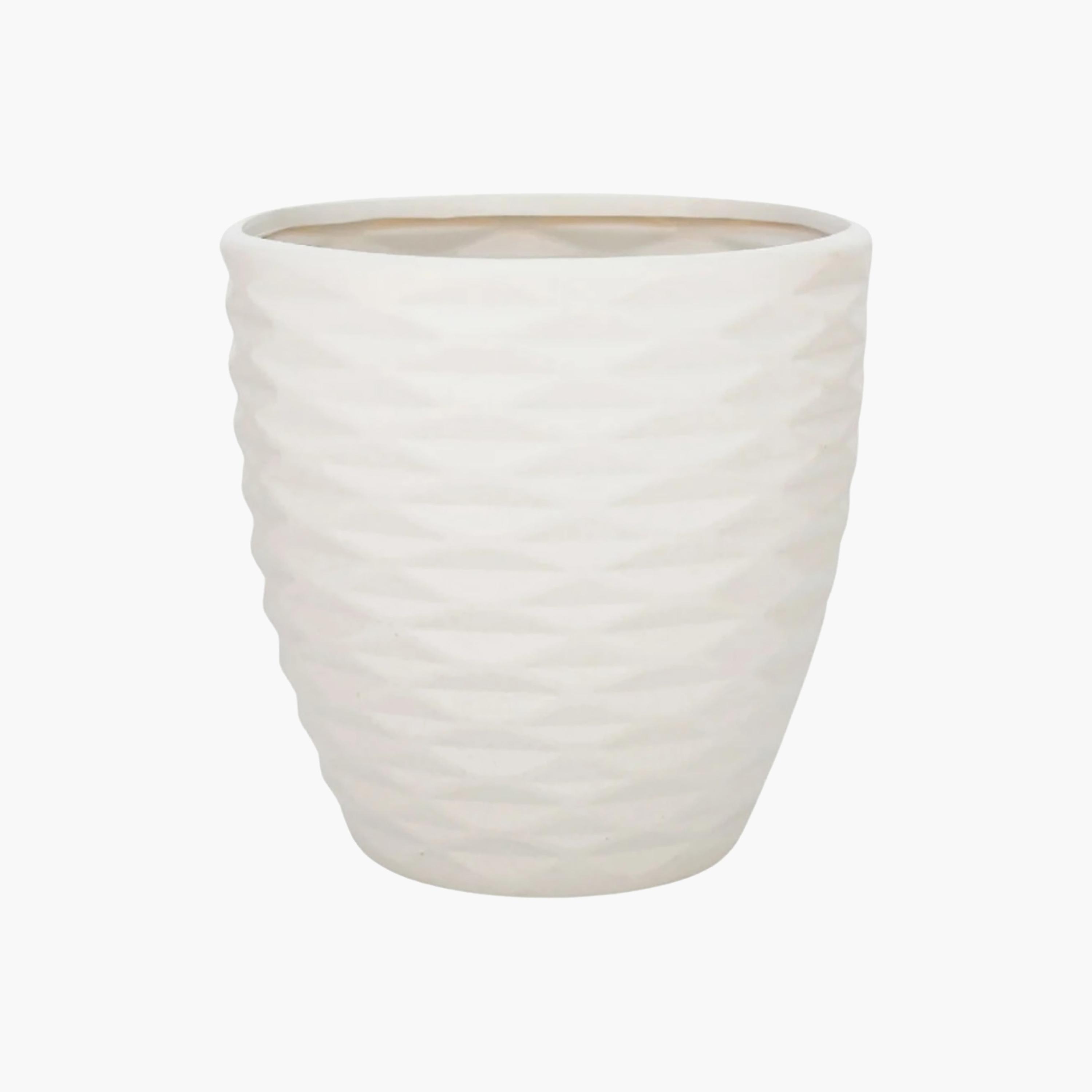 أصيص نباتات بملمس من الألياف من ماريا هومز-household-gardenandoutdoor-potsandplanters-image-2