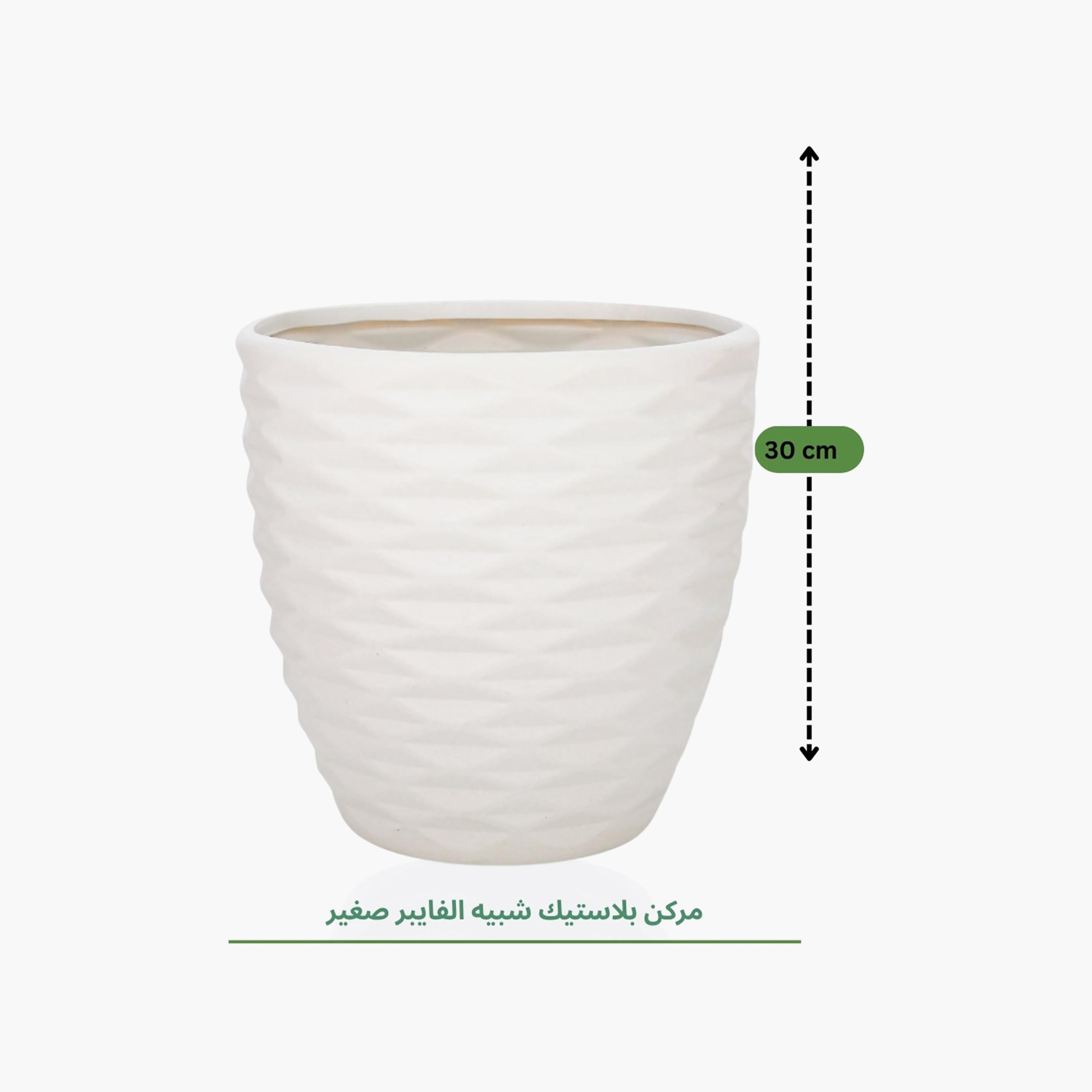 أصيص نباتات بملمس من الألياف من ماريا هومز-household-gardenandoutdoor-potsandplanters-image-4