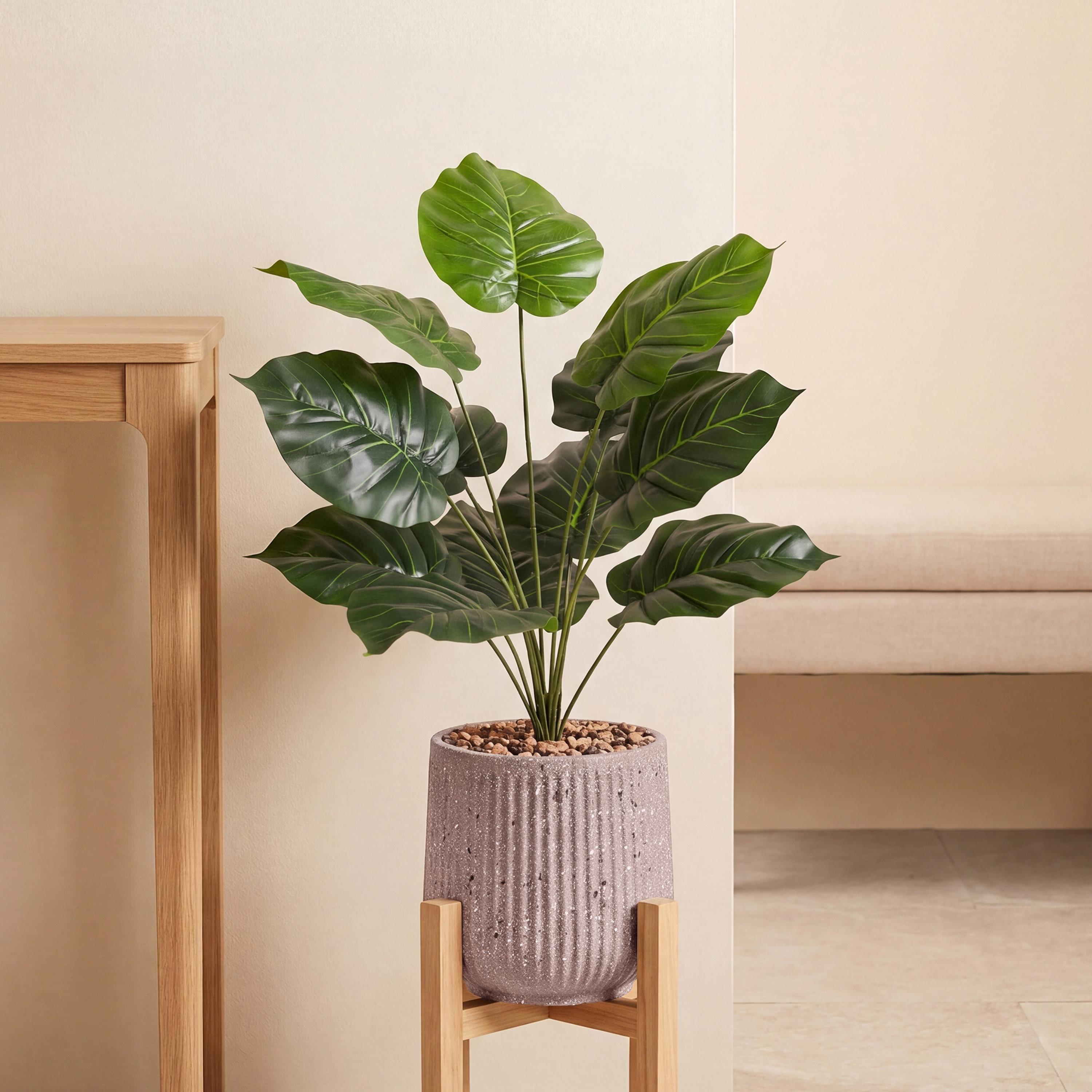 Maria Homes Potted Artificial Heart Leaf Plant-household-gardenandoutdoor-artificialflowersandplants-flowers-image-1