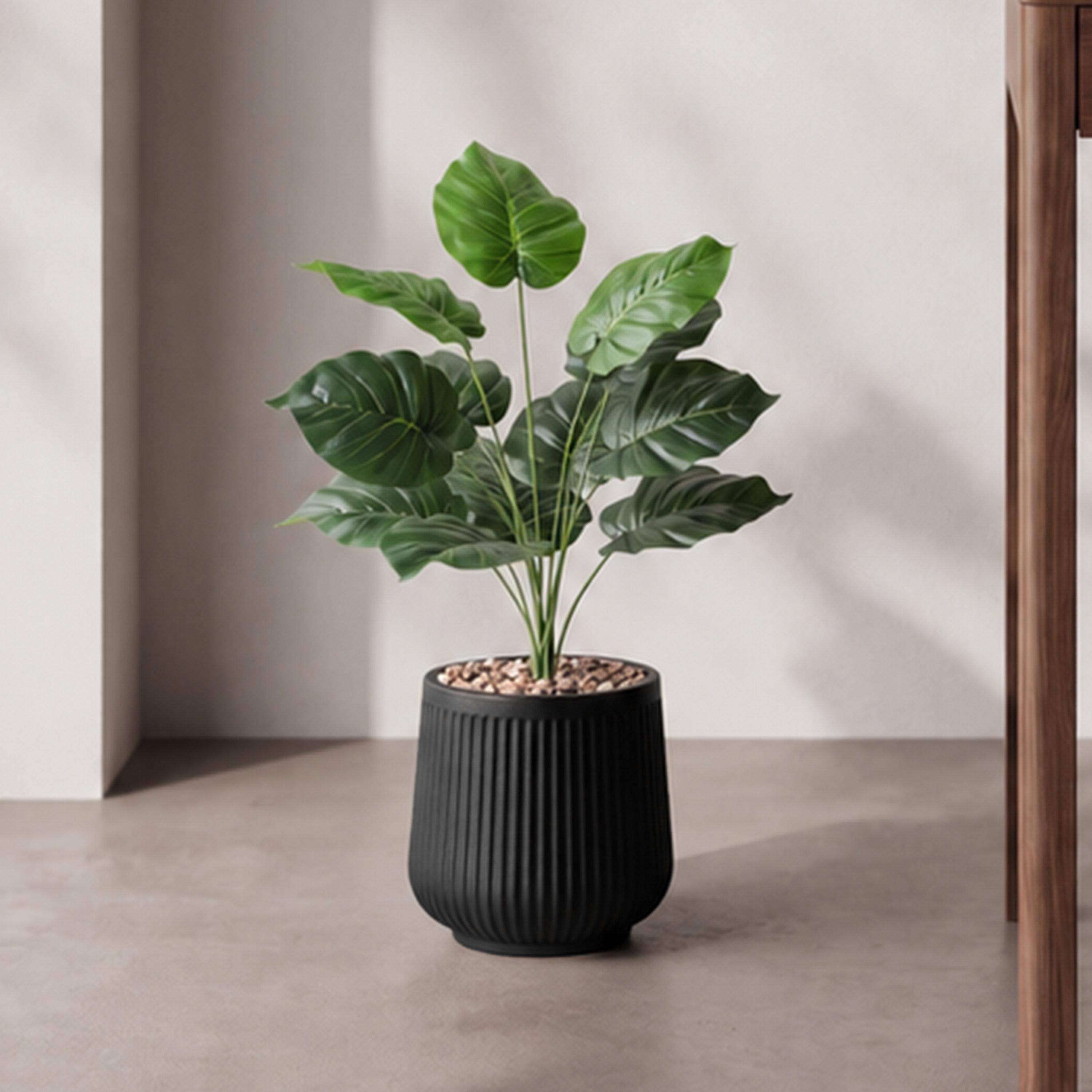 Maria Homes Potted Artificial Heart Leaf Plant-household-gardenandoutdoor-artificialflowersandplants-flowers-image-1