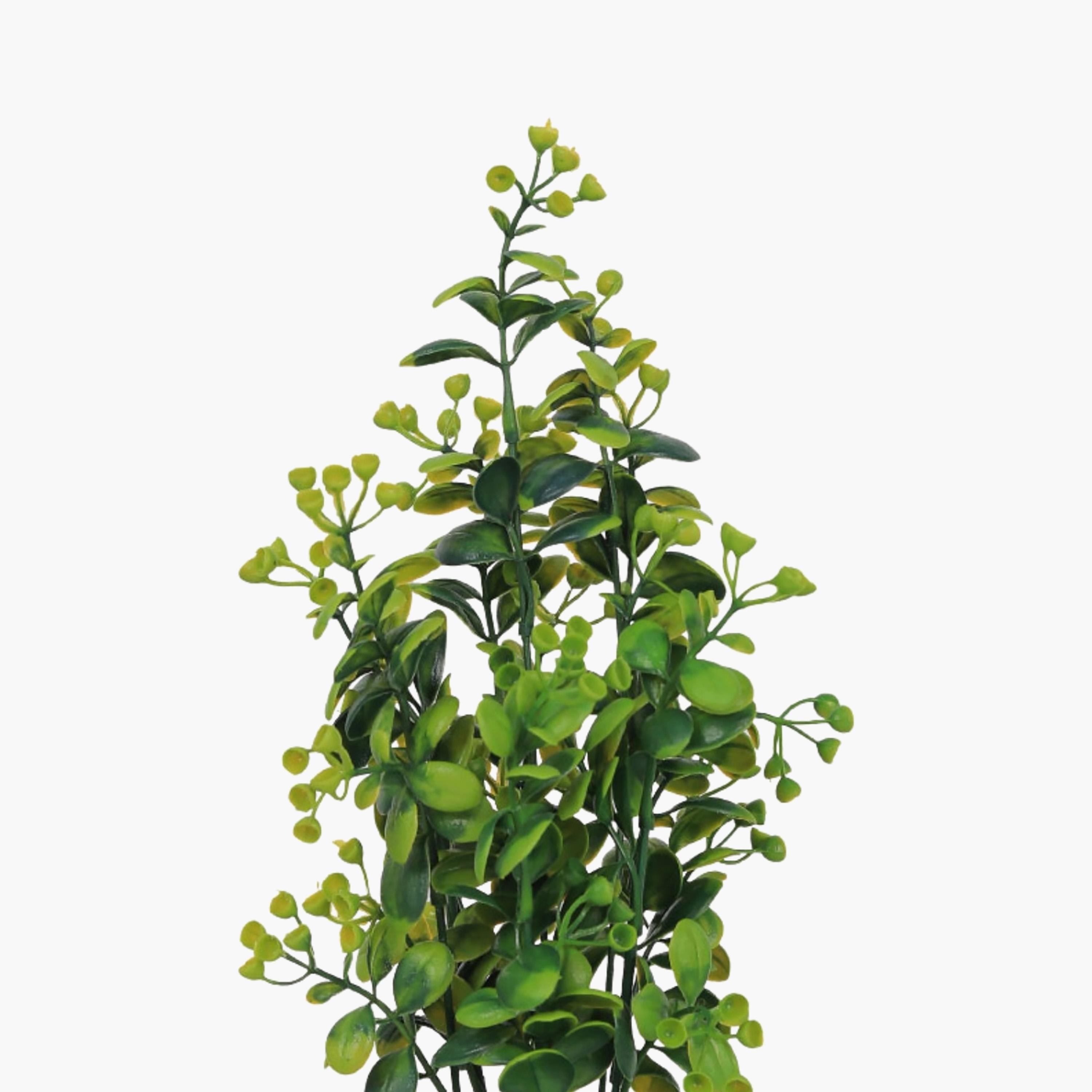 نبات أوراق صناعي مع أصيص سيراميك من ماريا هومز-household-gardenandoutdoor-artificialflowersandplants-flowers-image-3