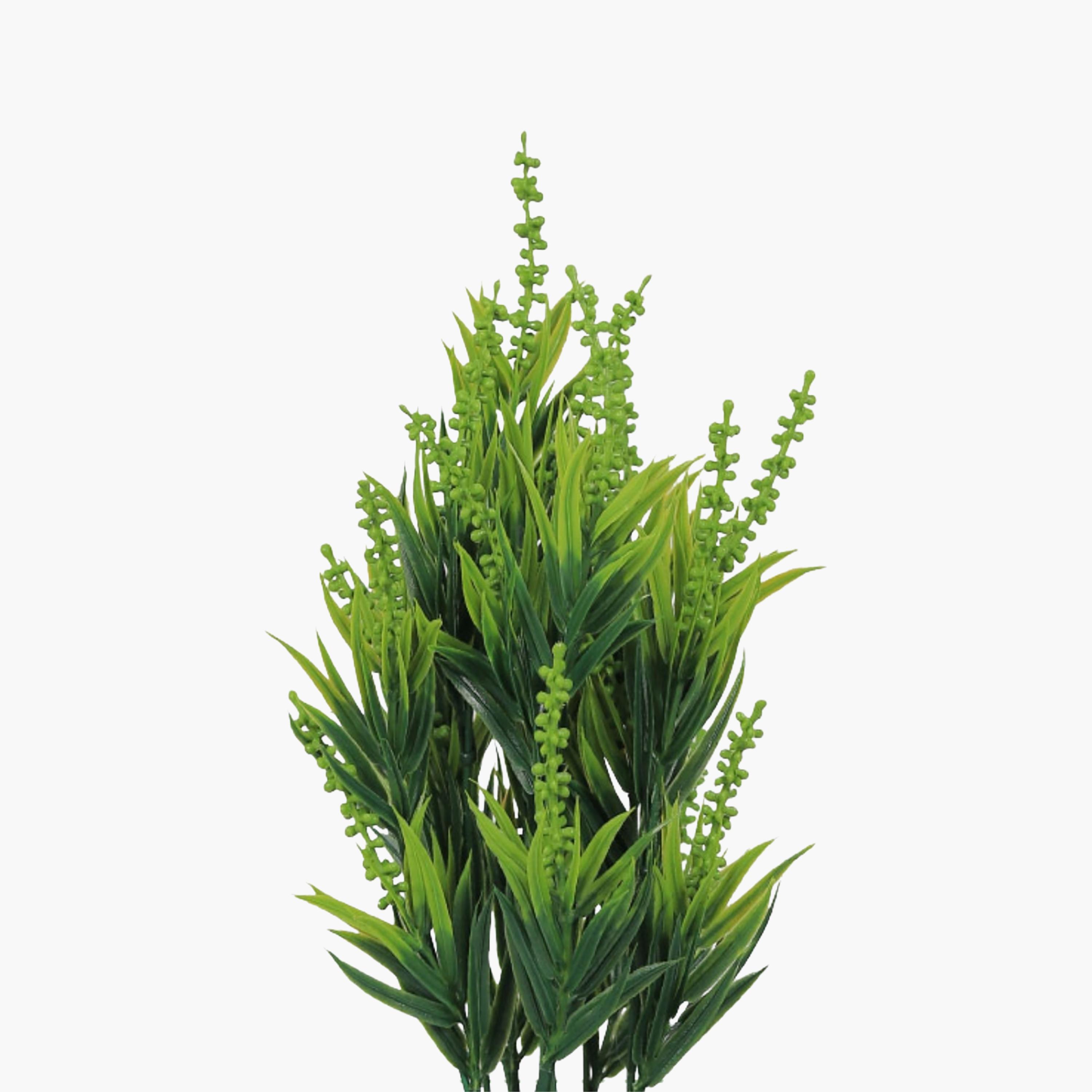 نبات أوراق صناعي مع أصيص سيراميك من ماريا هومز-household-gardenandoutdoor-artificialflowersandplants-flowers-image-3
