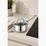 Mister Cook Stainless Steel Induction Base Saucepan with Lid - 16 cm-household-kitchen-cookware-potsandpans-image-1